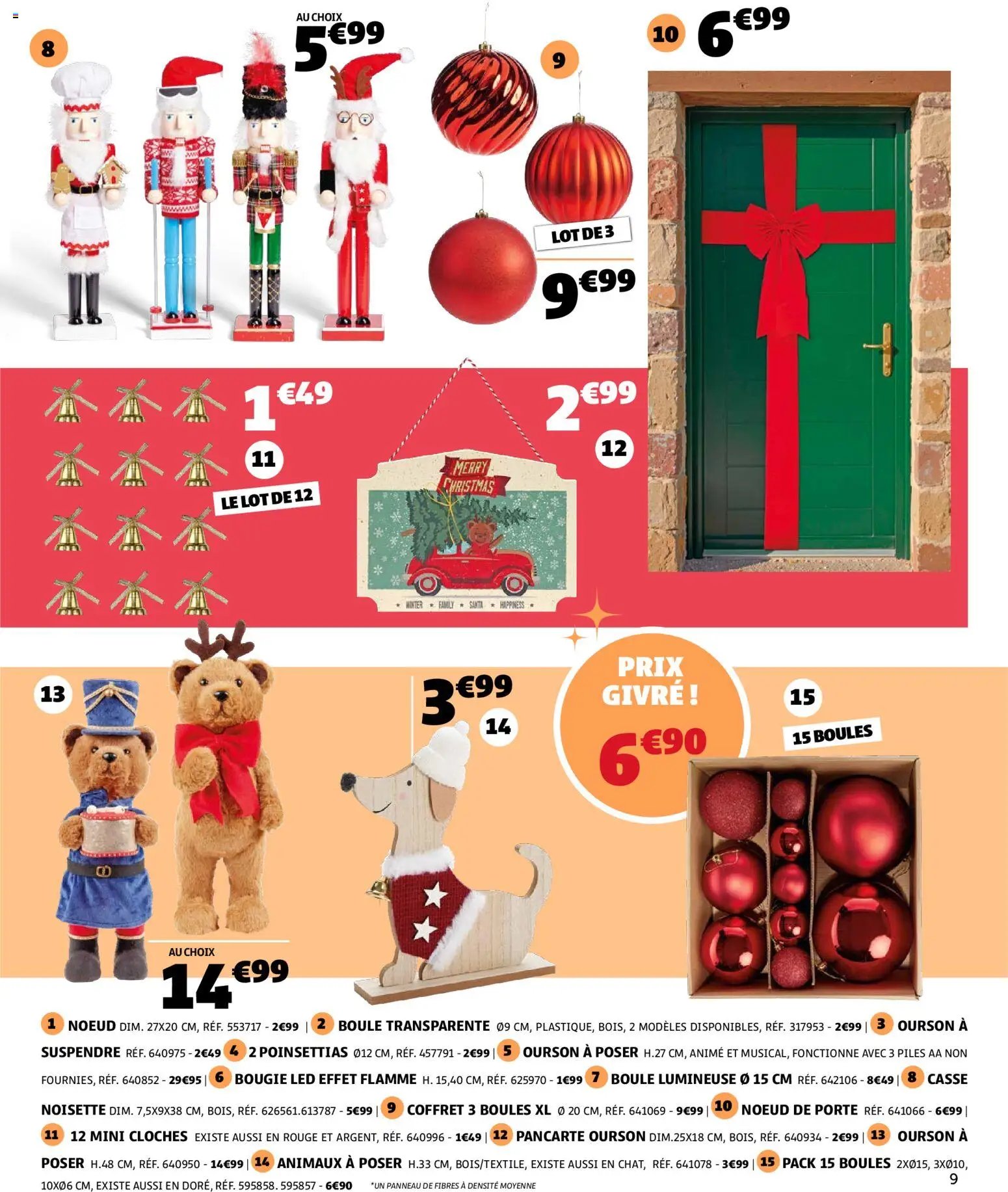 GiFi catalogue déco spécial noël