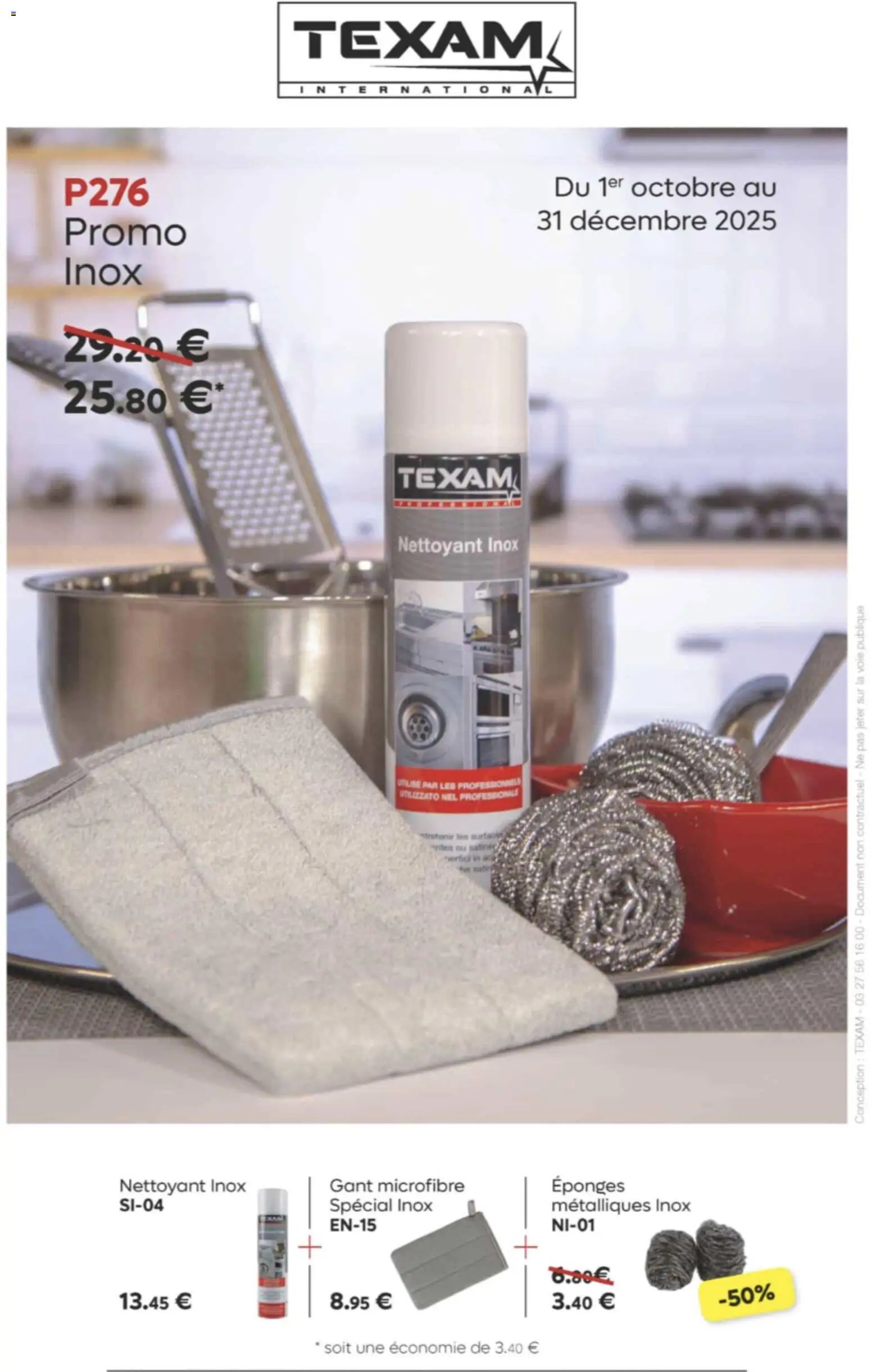Texam Les promos du moment  (2025-10-01 - 2025-12-31)