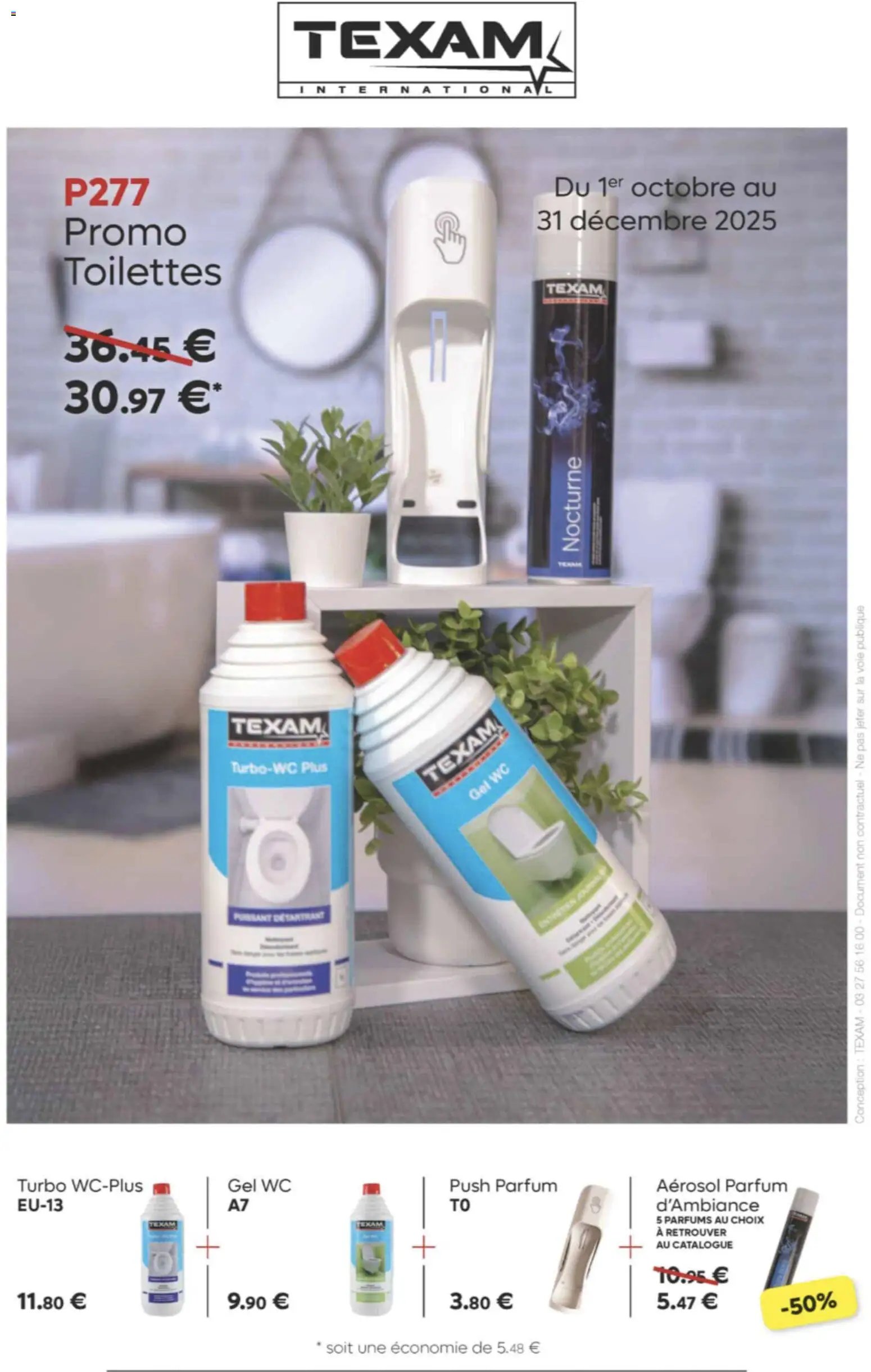 Texam Les promos du moment  (2025-10-01 - 2025-12-31)