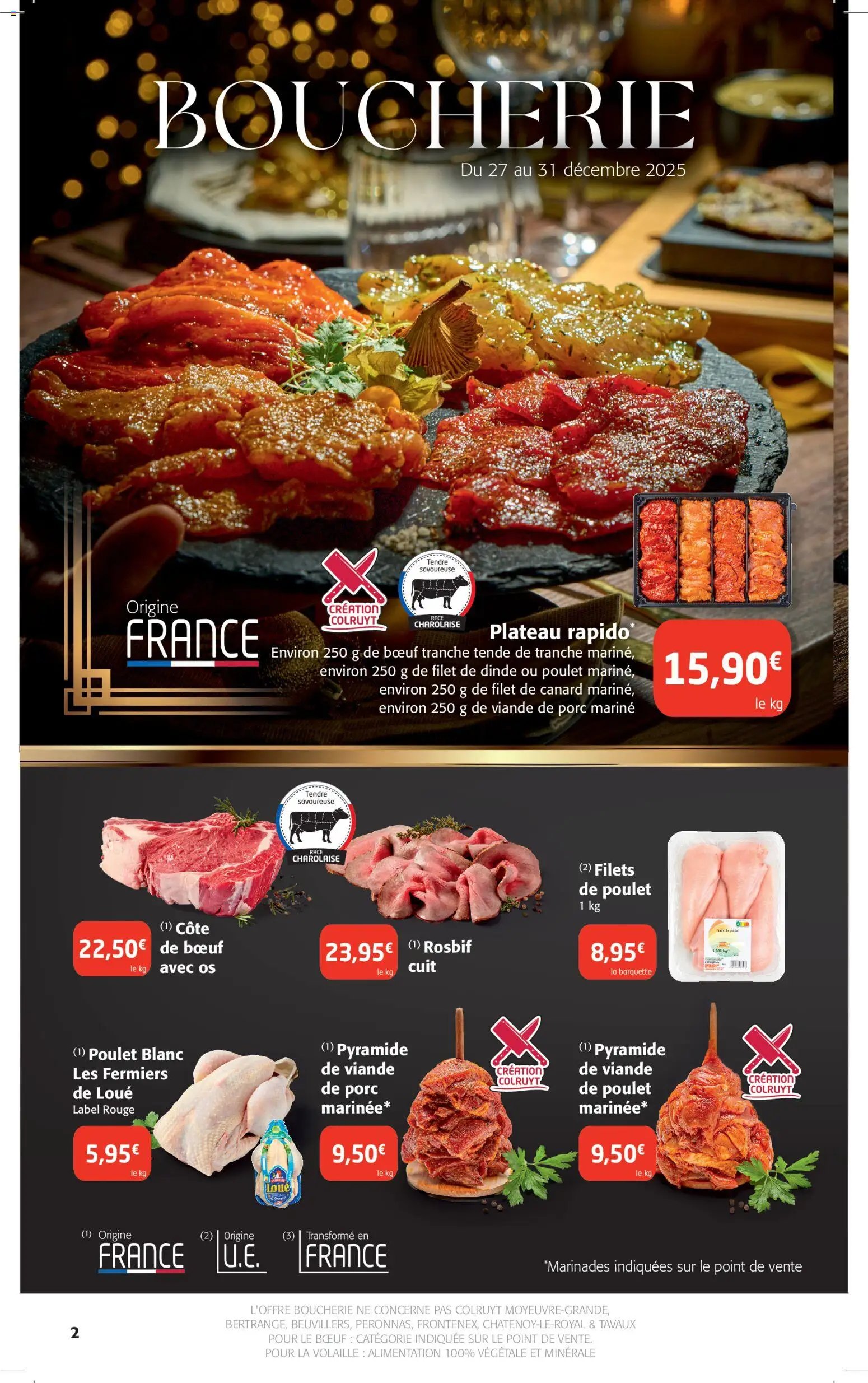 Colruyt - Finir l'année en beauté (2025-12-26 - 2025-12-31)