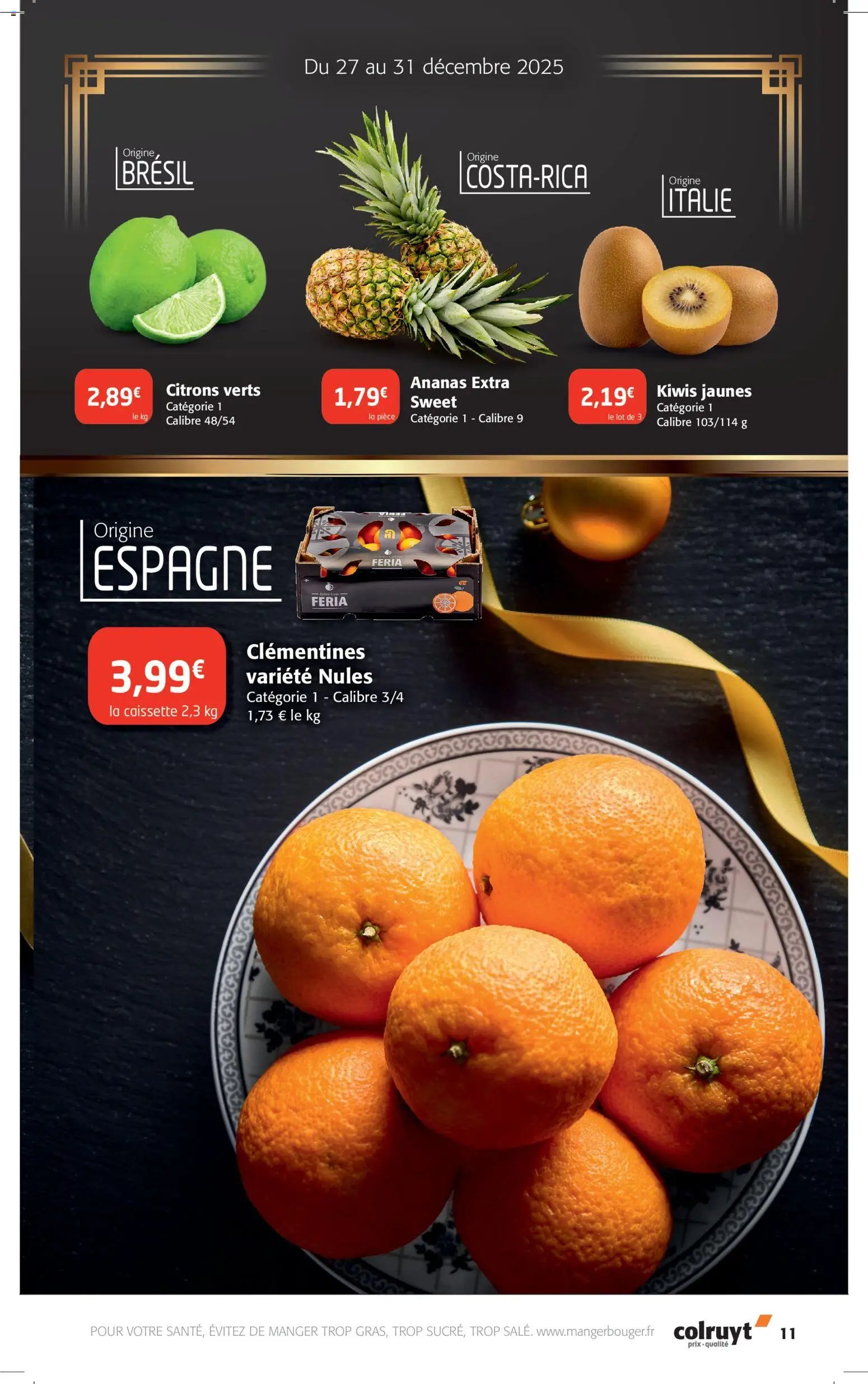 Colruyt - Finir l'année en beauté (2025-12-26 - 2025-12-31)