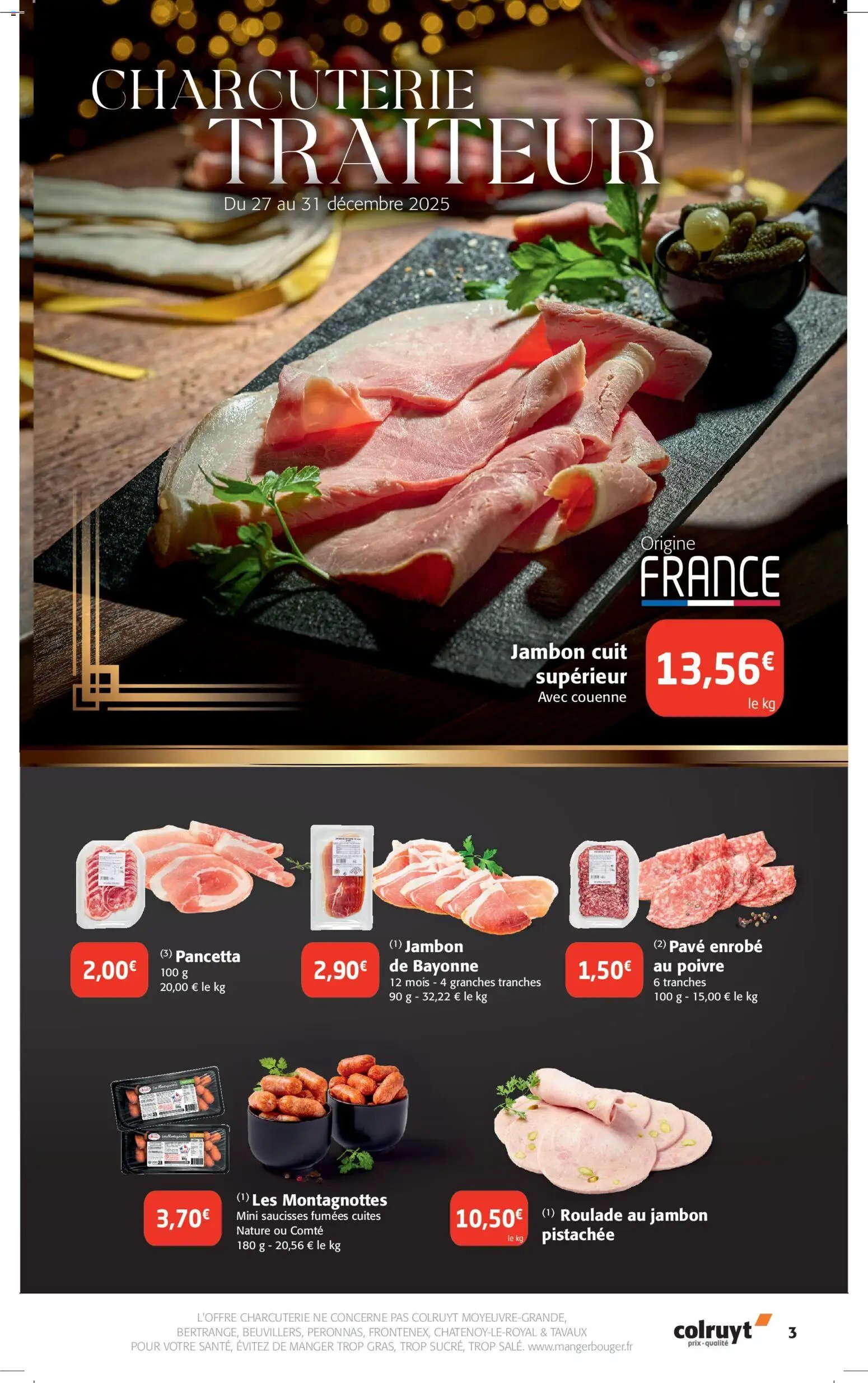 Colruyt - Finir l'année en beauté (2025-12-26 - 2025-12-31)