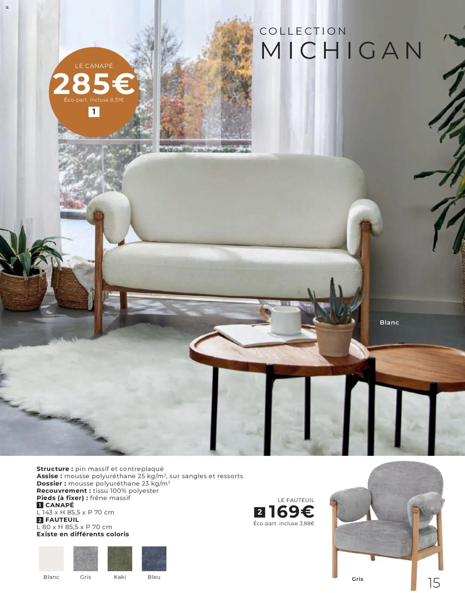Cocktail Scandinave catalogue Spécial canapés