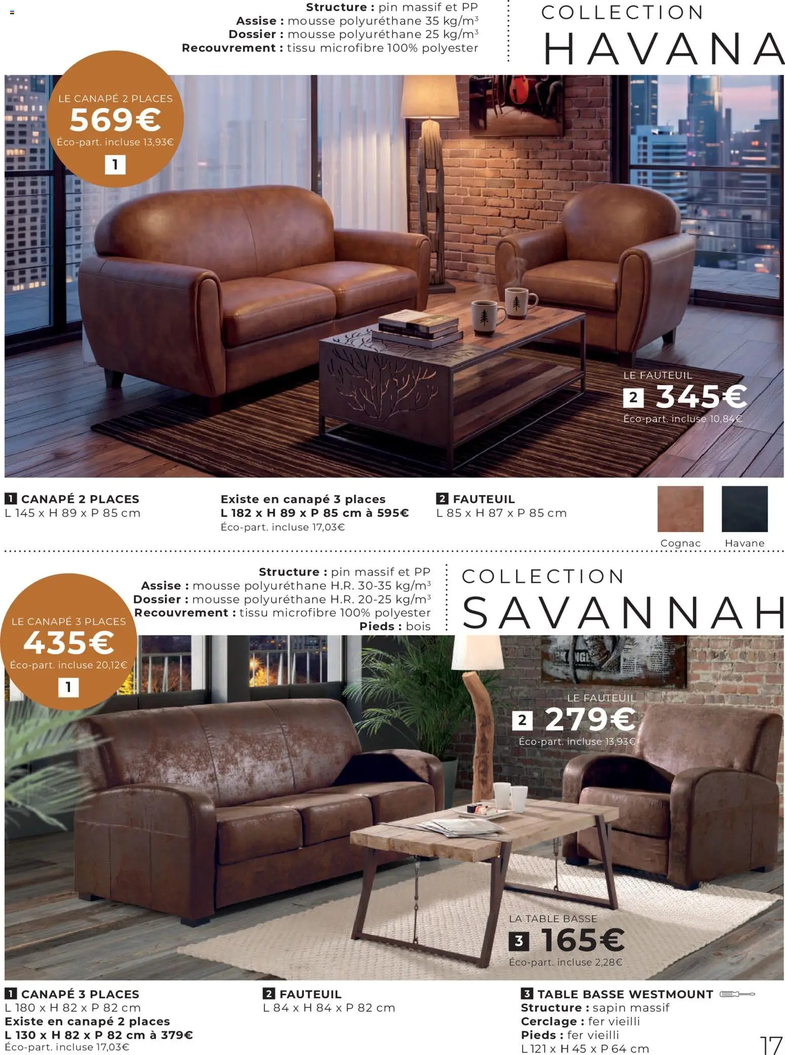 Cocktail Scandinave catalogue Spécial canapés