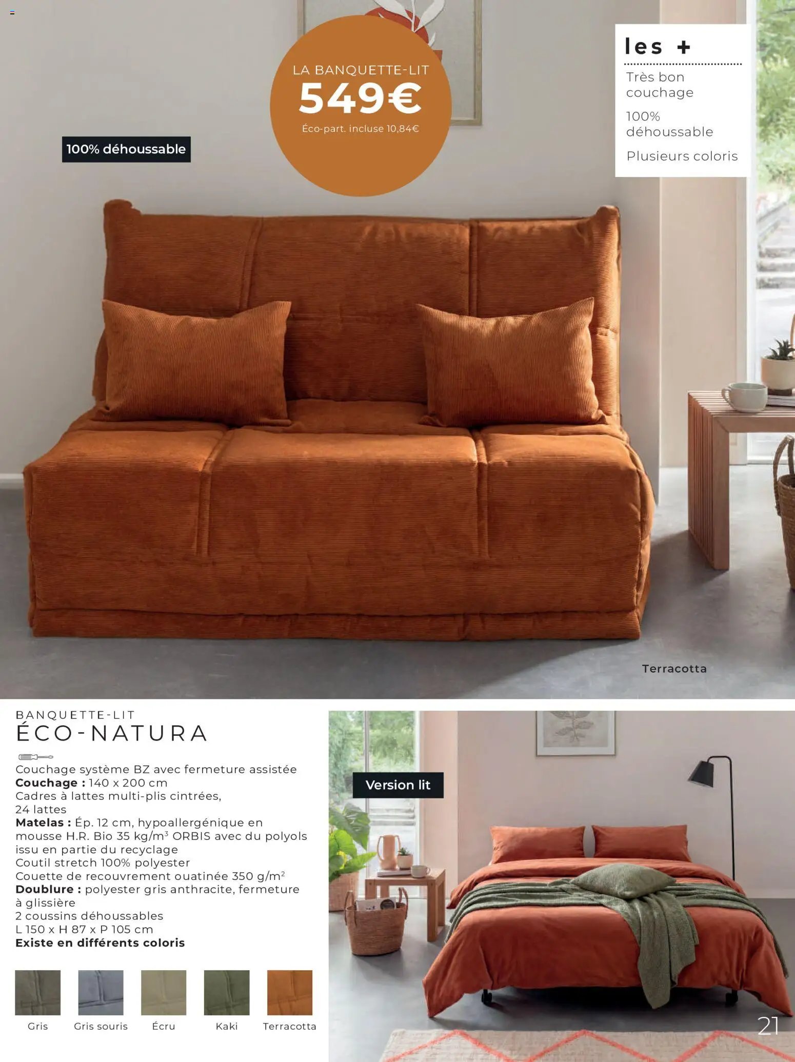 Cocktail Scandinave catalogue Spécial canapés