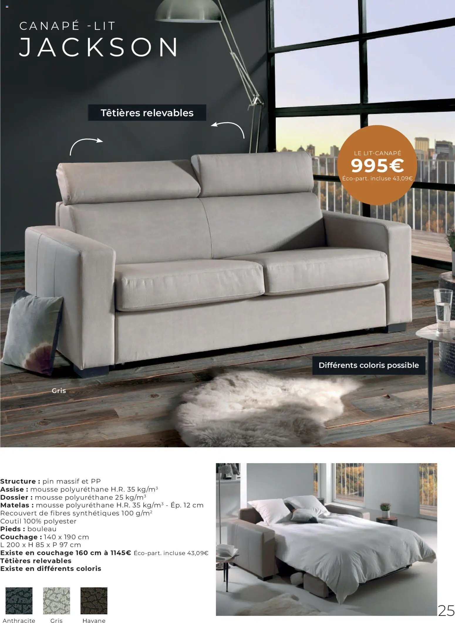 Cocktail Scandinave catalogue Spécial canapés