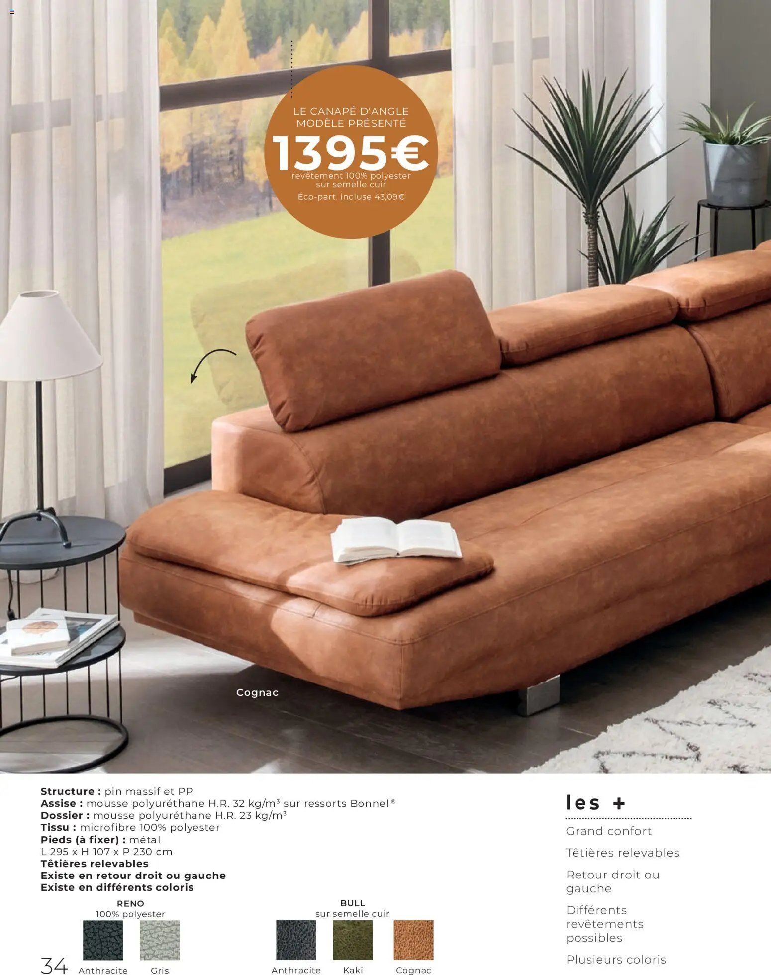 Cocktail Scandinave catalogue Spécial canapés