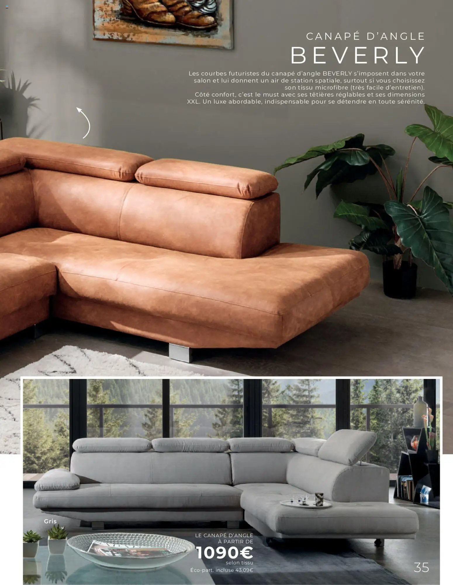 Cocktail Scandinave catalogue Spécial canapés
