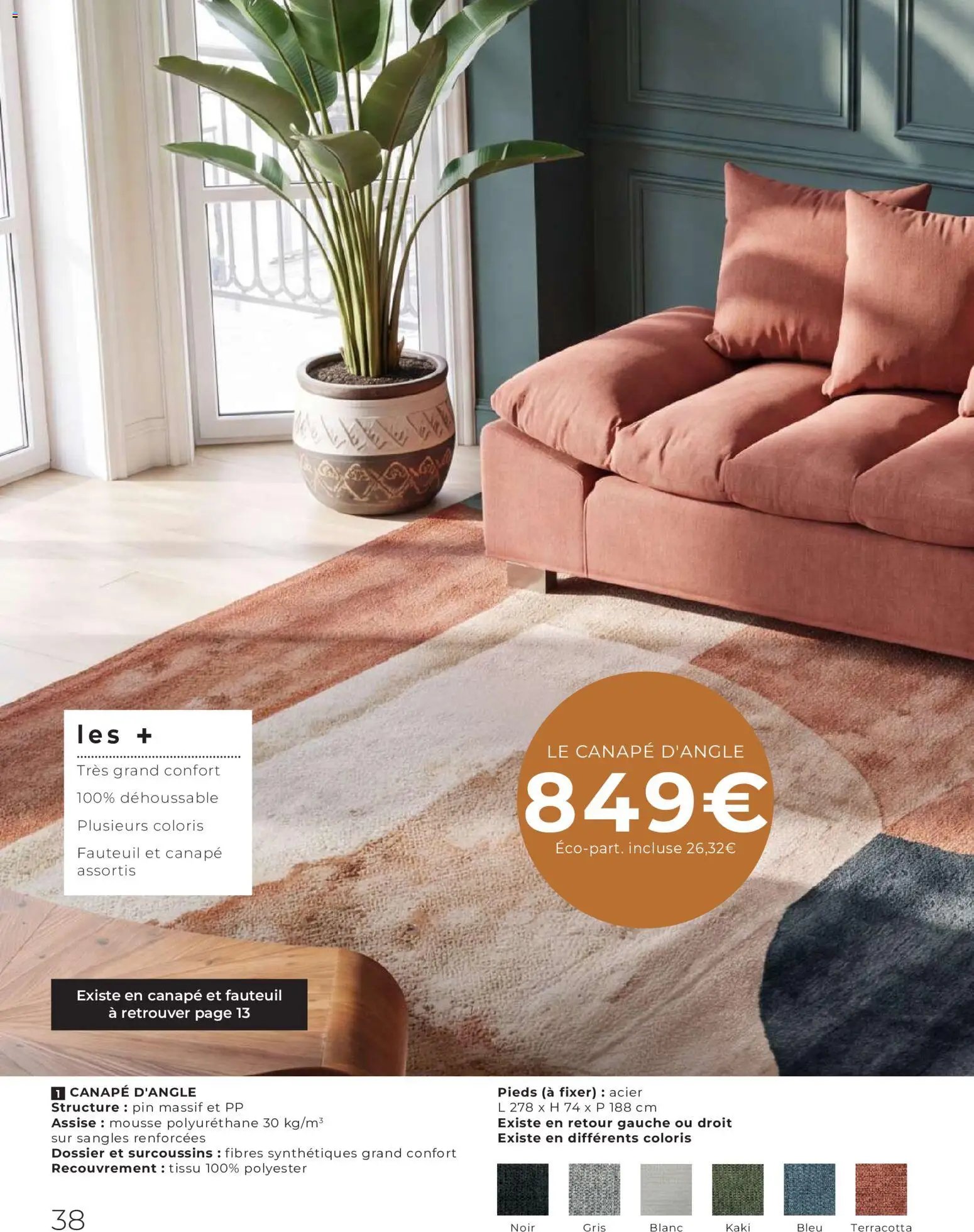 Cocktail Scandinave catalogue Spécial canapés