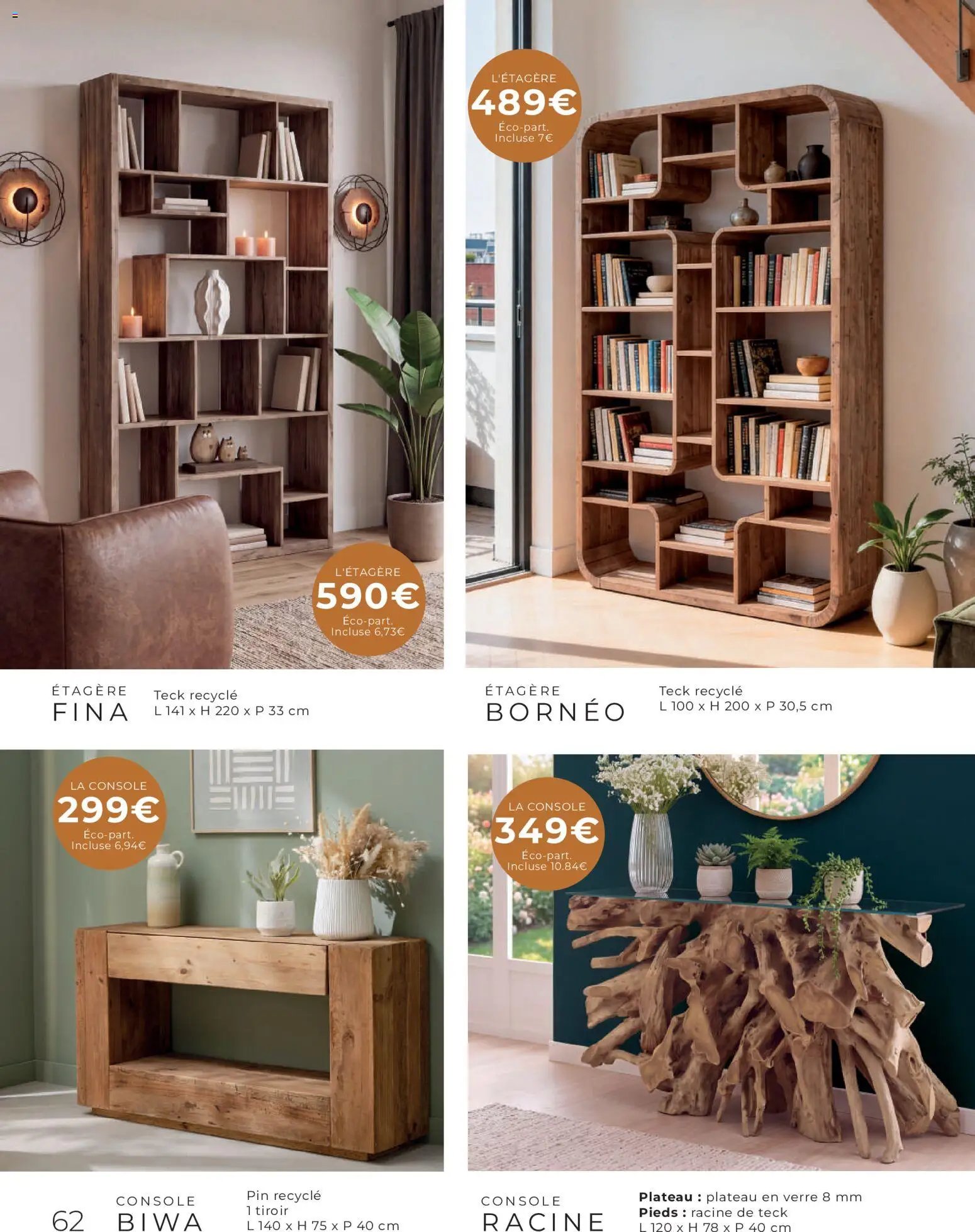 Cocktail Scandinave catalogue Spécial canapés
