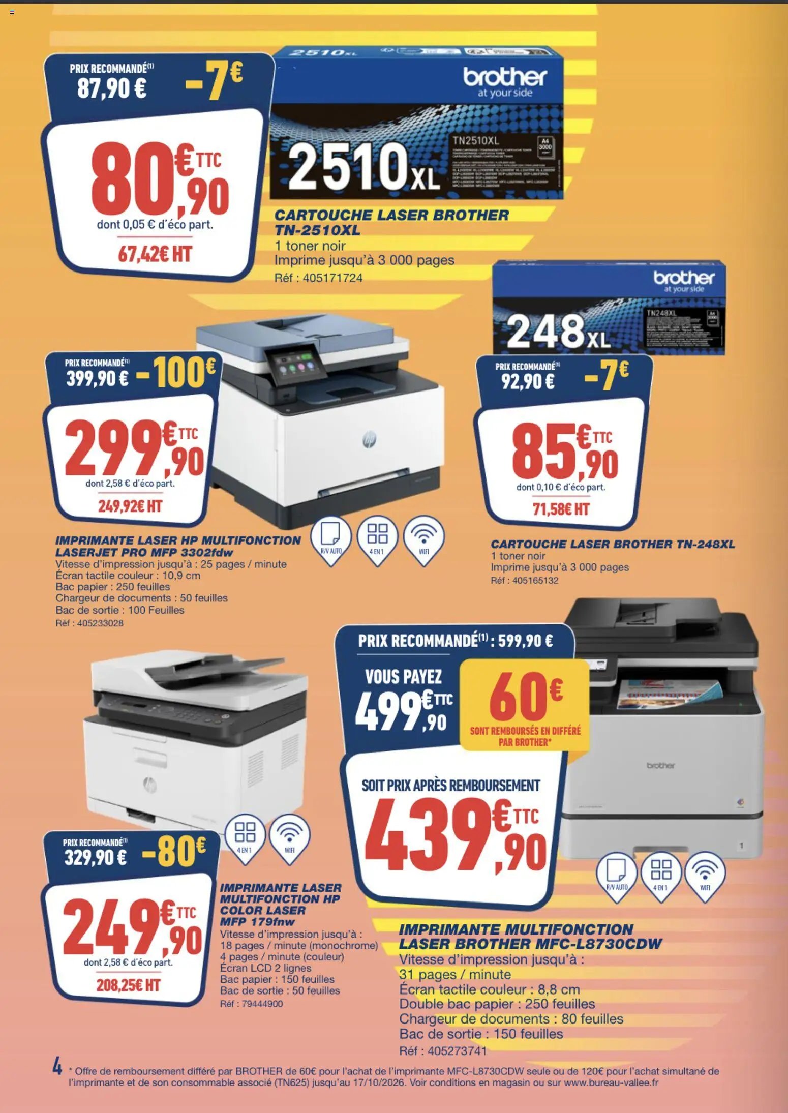 Bureau Vallée catalogue