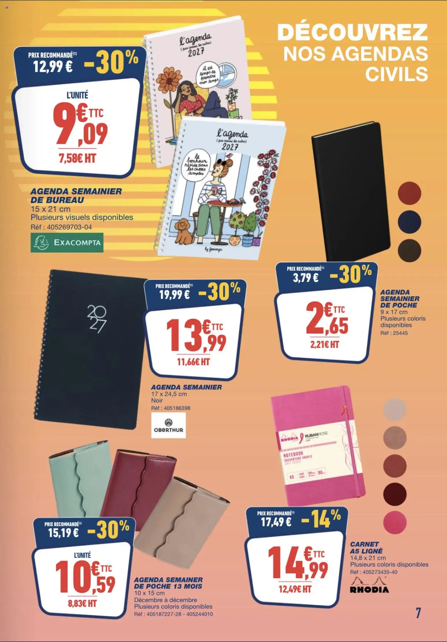 Bureau Vallée catalogue