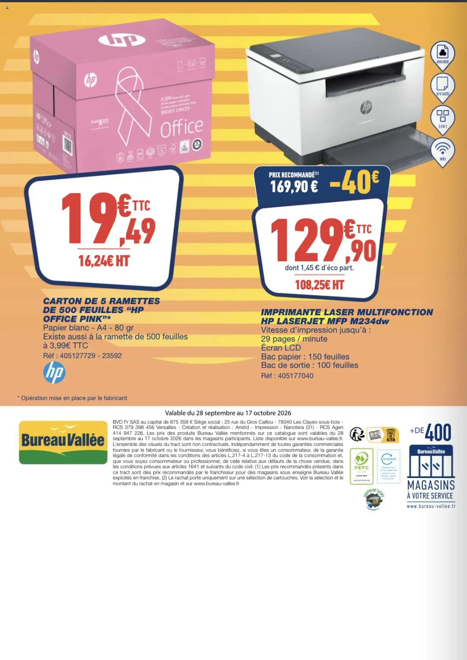 Bureau Vallée catalogue