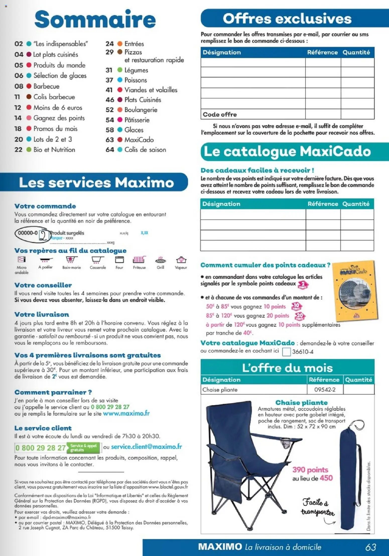 Maximo catalogue