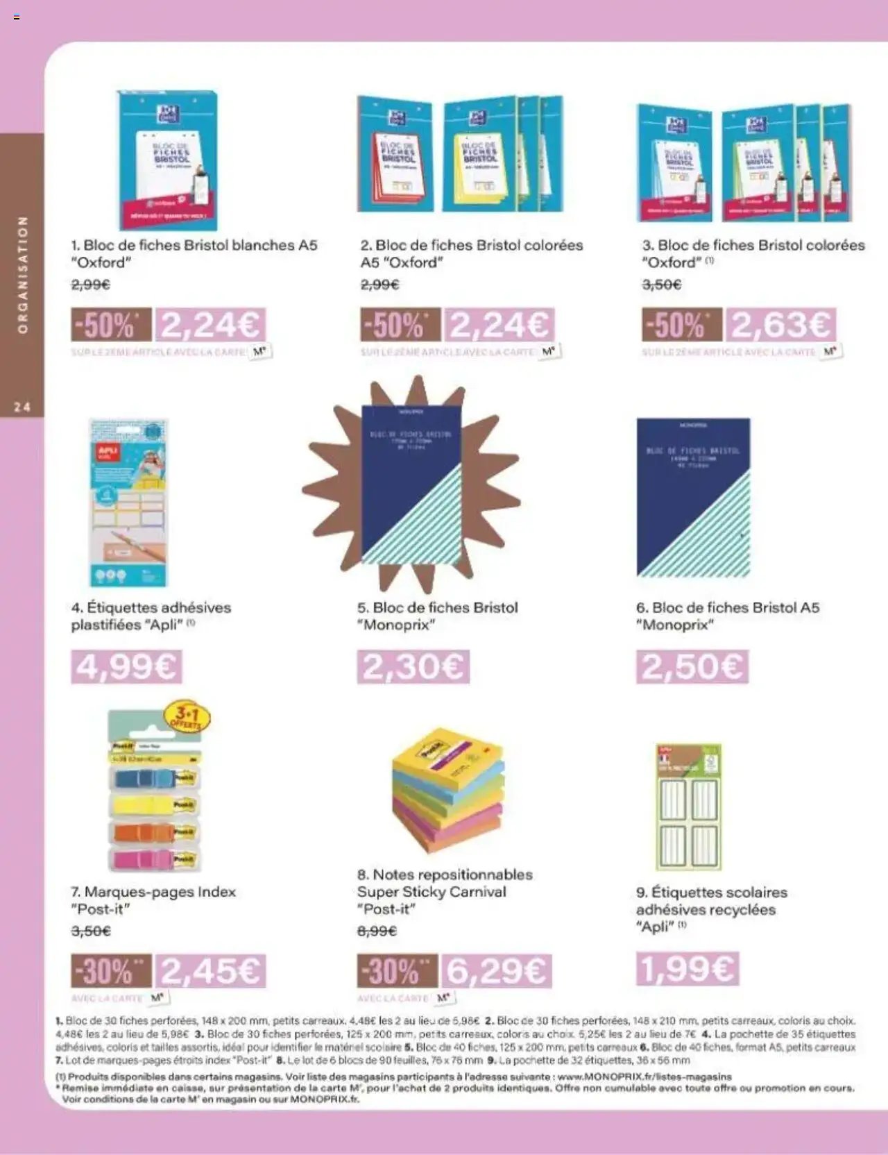 Monoprix catalogue guide de rentrée (2025-08-05 - 2025-09-07)