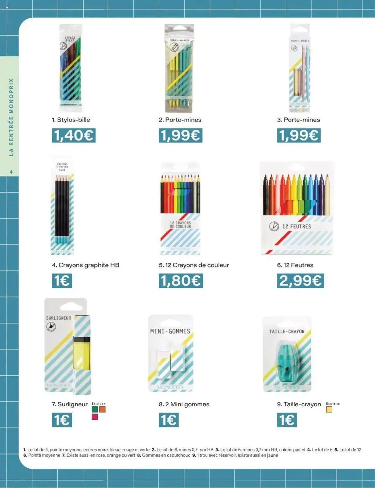 Monoprix catalogue guide de rentrée (2025-08-05 - 2025-09-07)