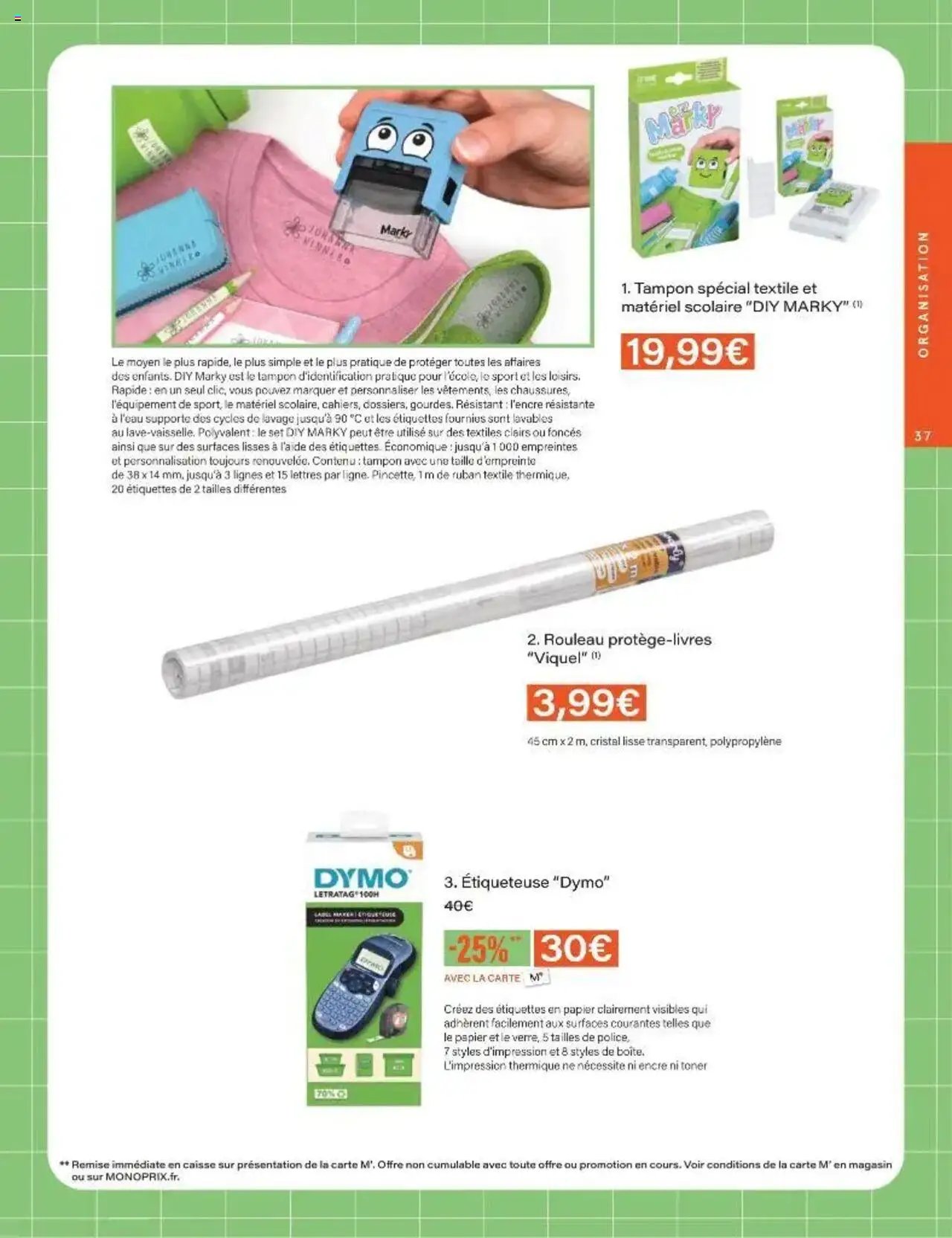 Monoprix catalogue guide de rentrée (2025-08-05 - 2025-09-07)