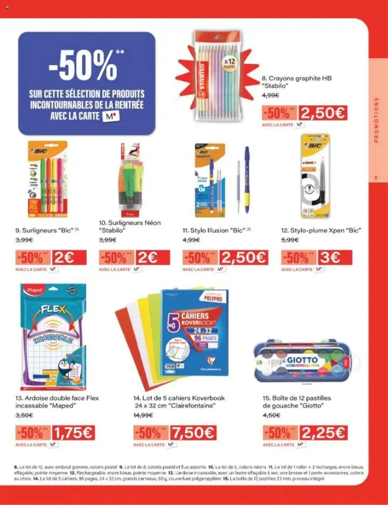 Monoprix catalogue guide de rentrée (2025-08-05 - 2025-09-07)