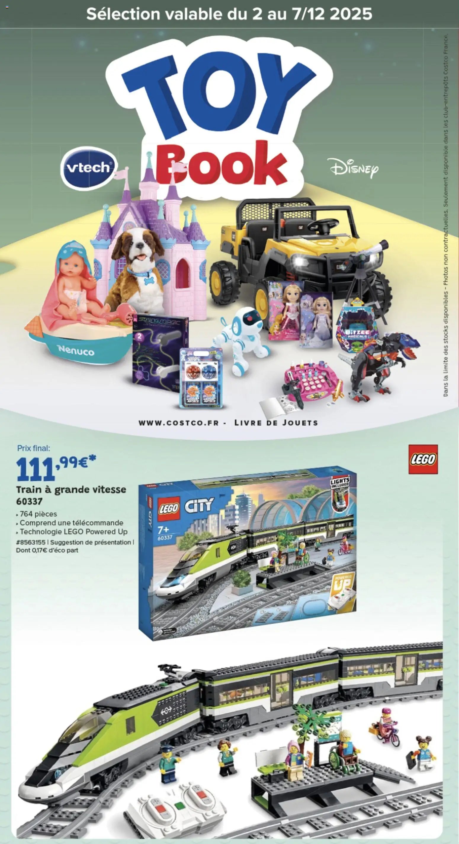 Costco Toy book