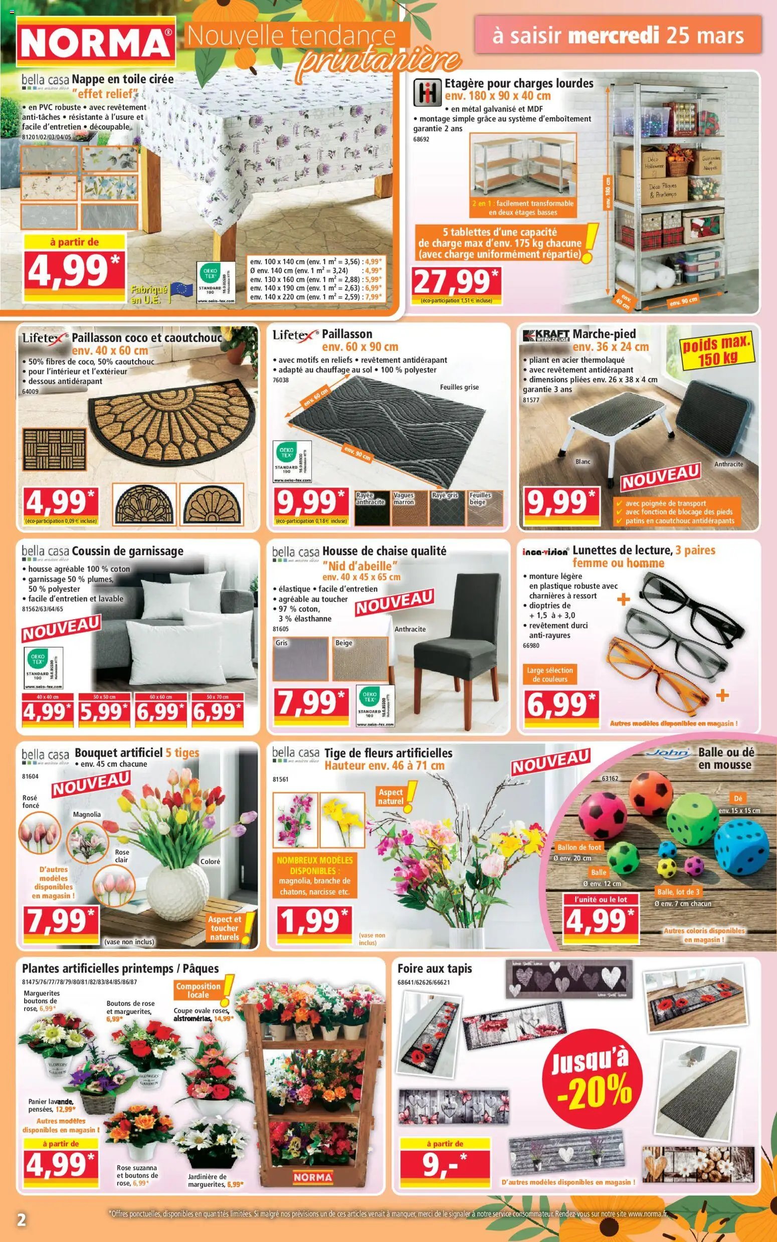 Norma catalogue (2026-03-25 - 2026-03-31)