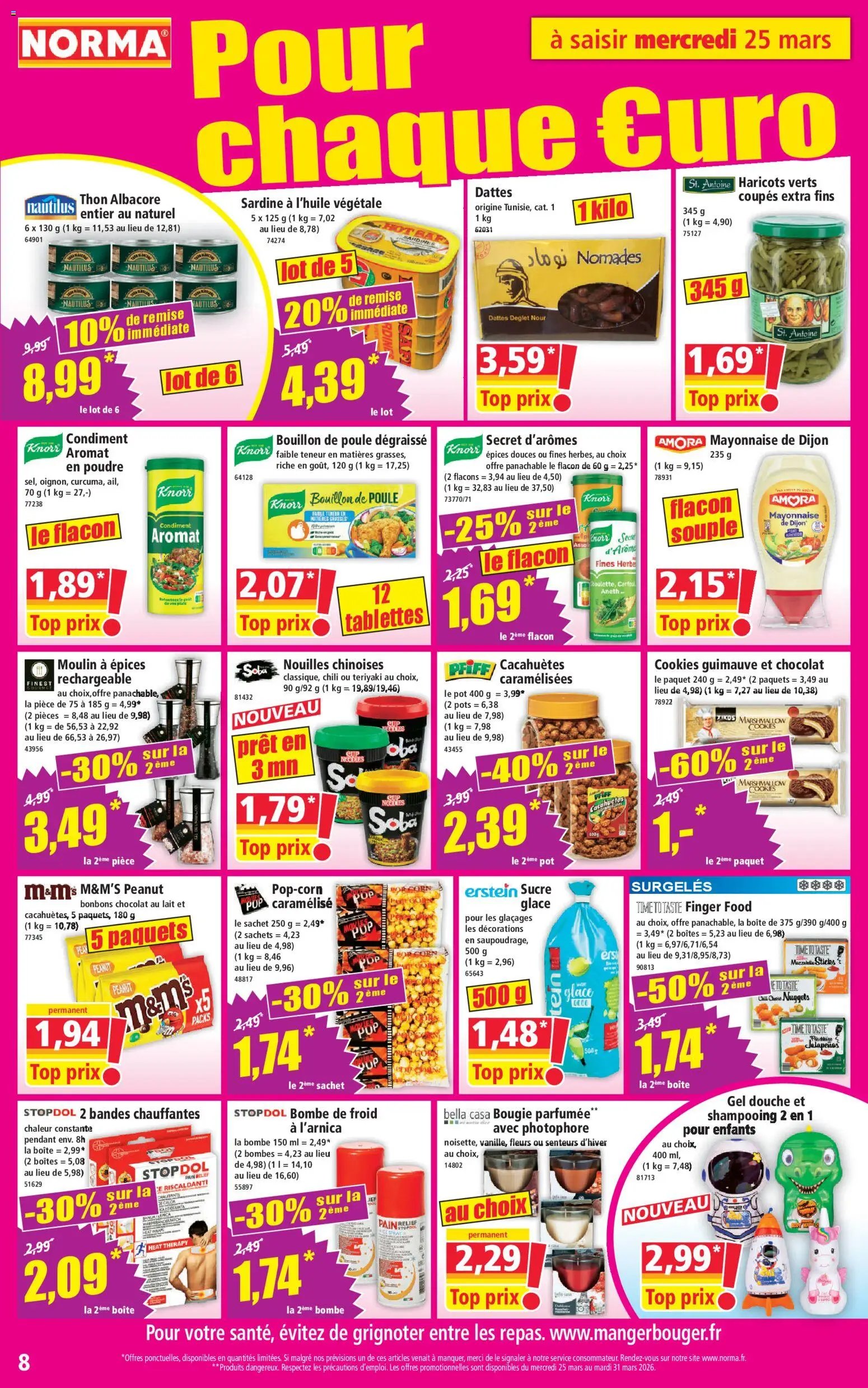 Norma catalogue (2026-03-25 - 2026-03-31)