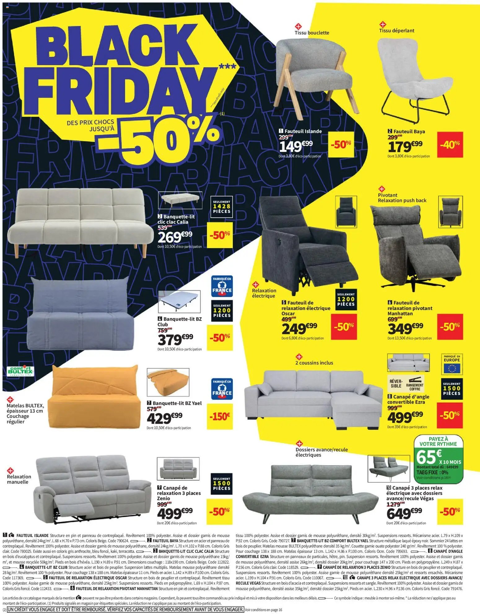 Conforama Black Friday