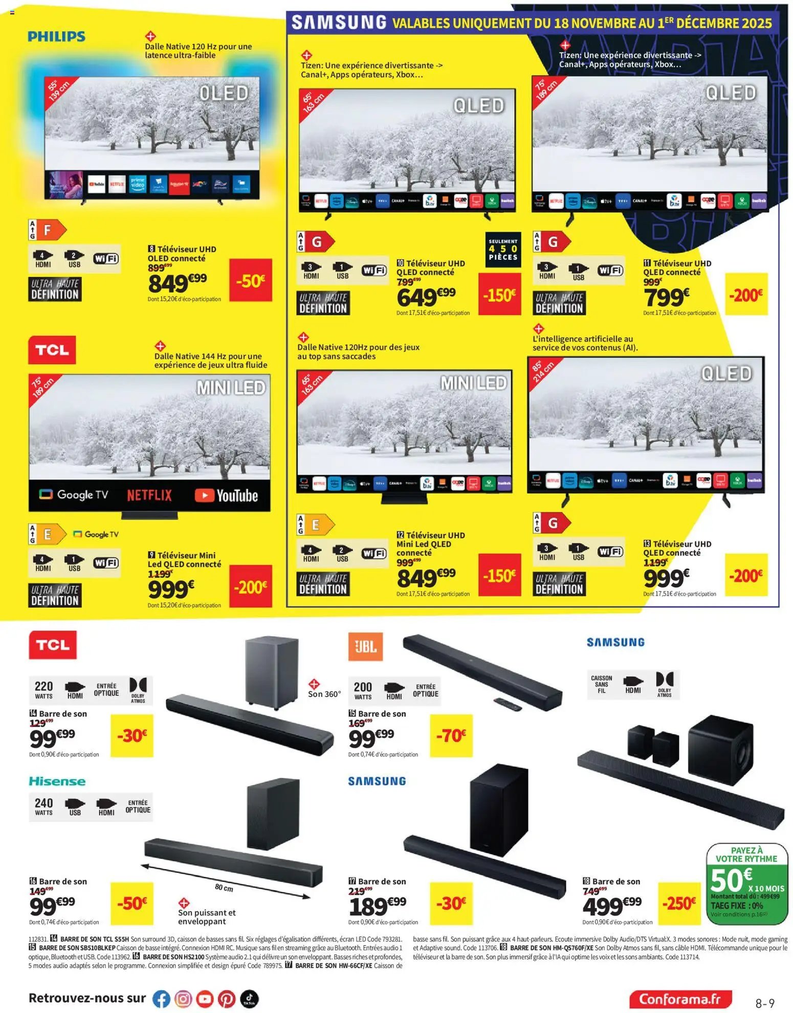 Conforama Black Friday