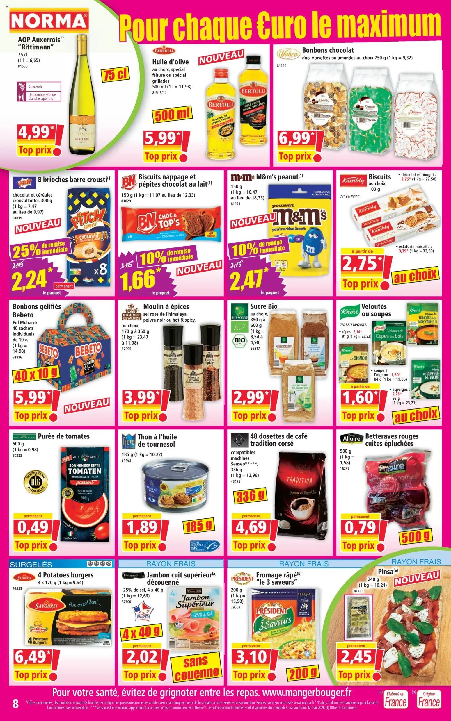 Norma catalogue (2026-05-06 - 2026-05-12)