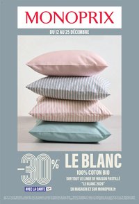 Monoprix - Le blanc (2025-12-12 - 2025-12-25)
