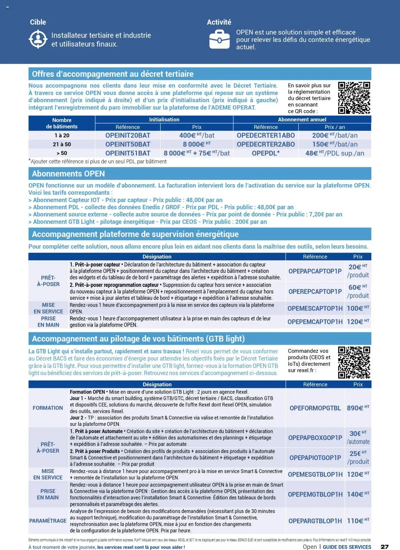 Rexel - Guide des Services (2025-07-16 - 2025-12-31)