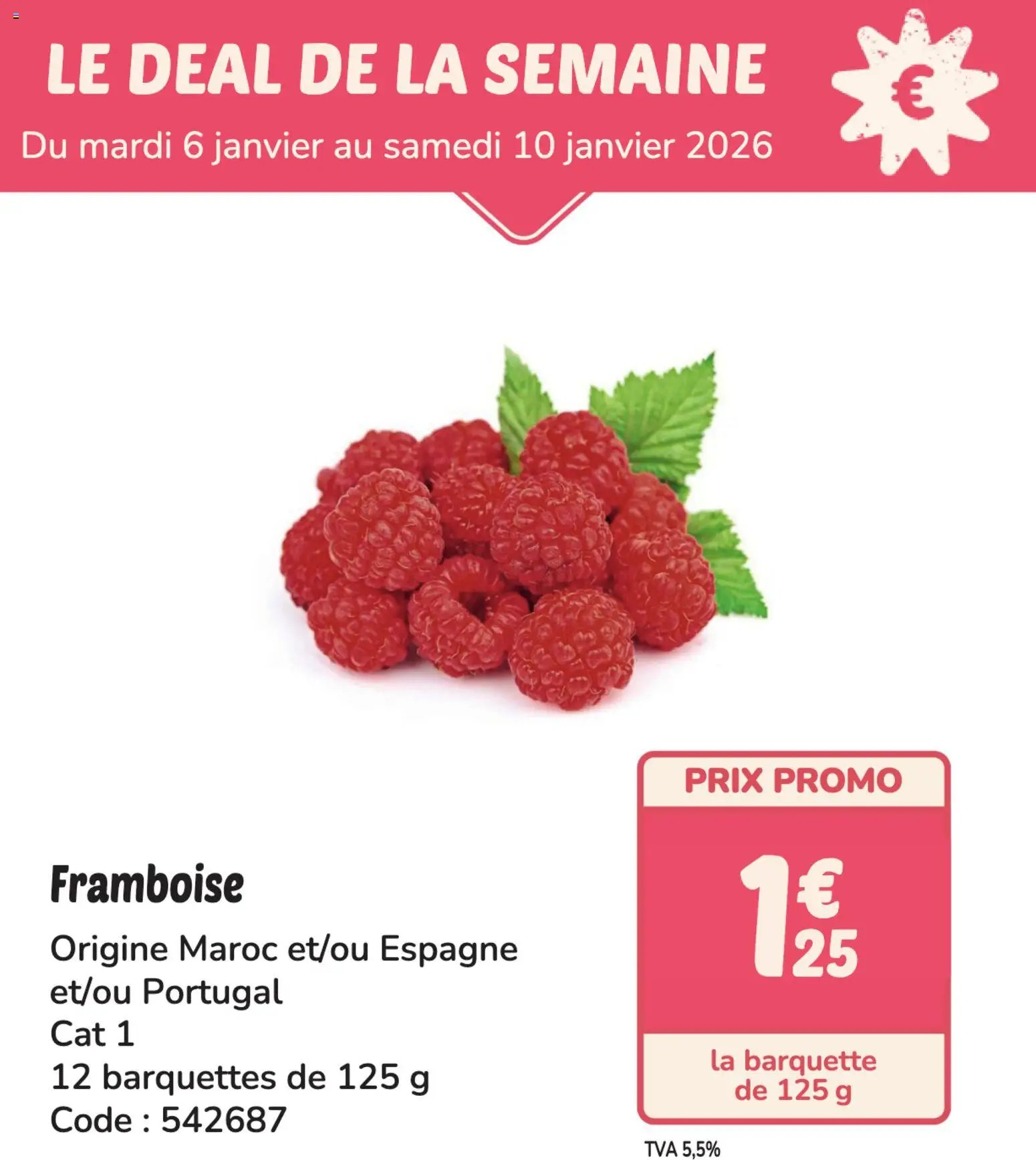 Promocash Deal de la semaine  (2026-01-06 - 2026-01-10)