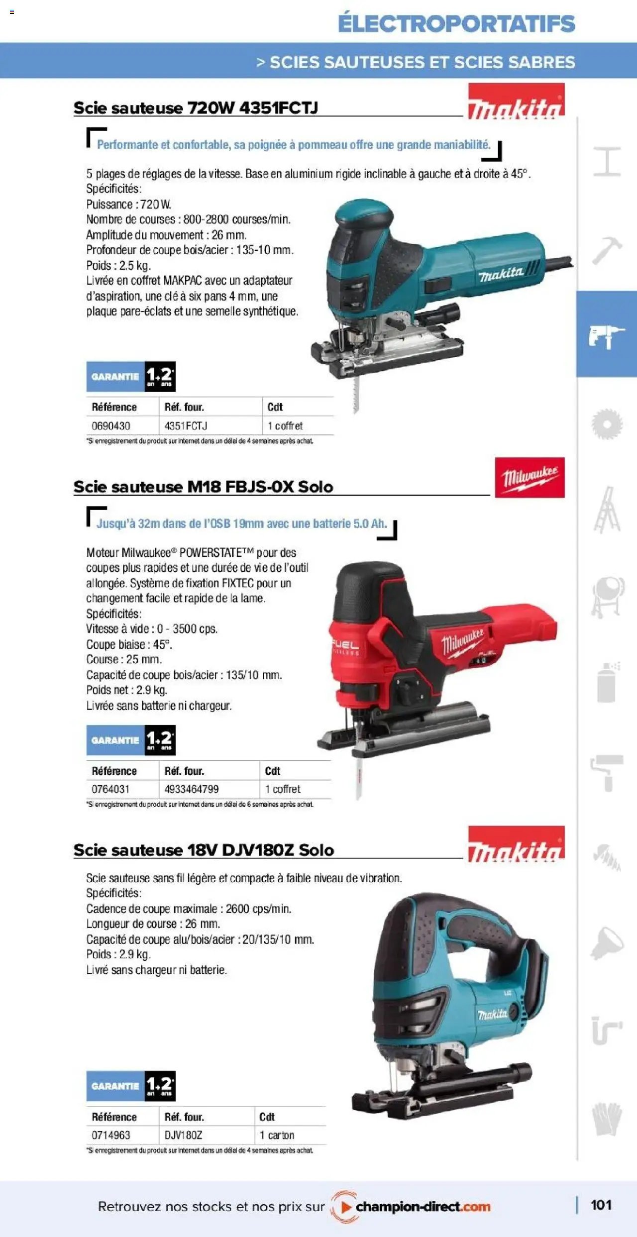Champion Direct Catalogue Selection Batiment (2025-01-10 - 2025-12-31)