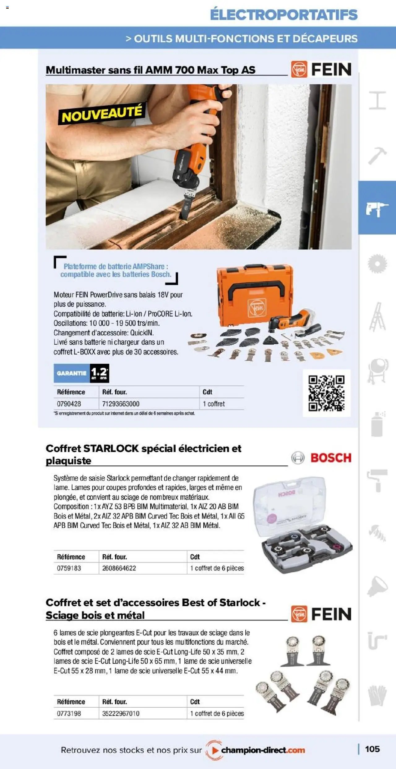 Champion Direct Catalogue Selection Batiment (2025-01-10 - 2025-12-31)