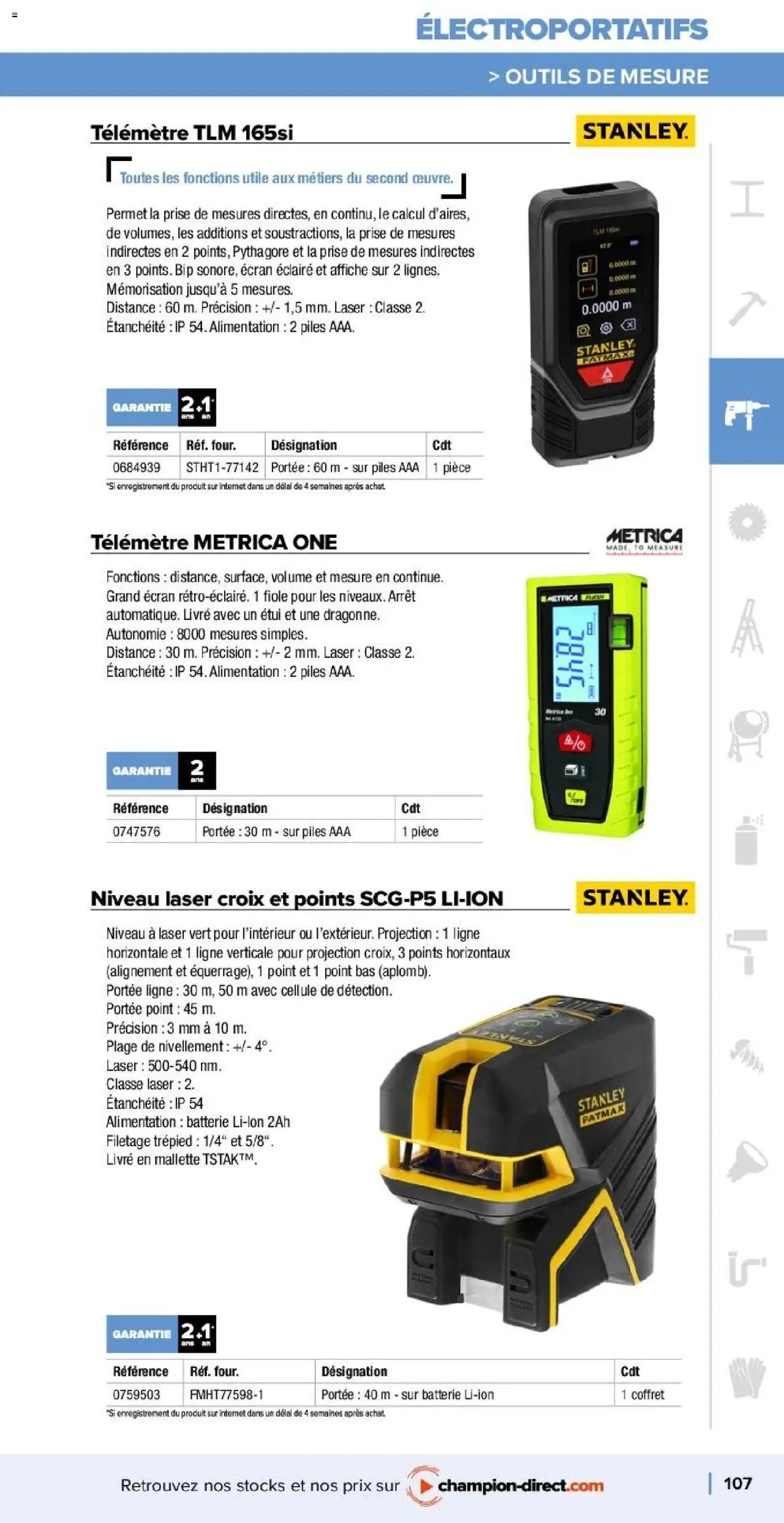 Champion Direct Catalogue Selection Batiment (2025-01-10 - 2025-12-31)
