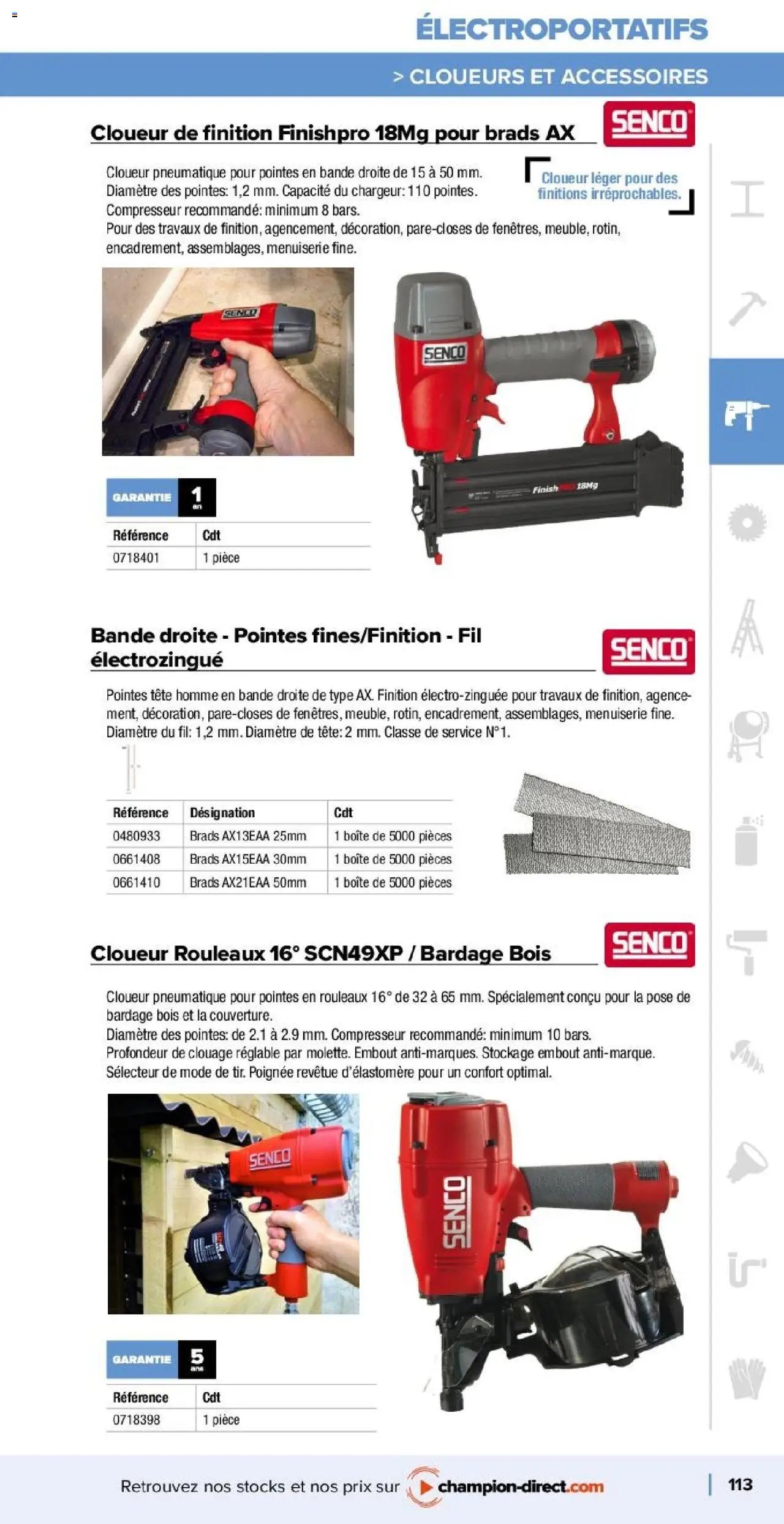 Champion Direct Catalogue Selection Batiment (2025-01-10 - 2025-12-31)