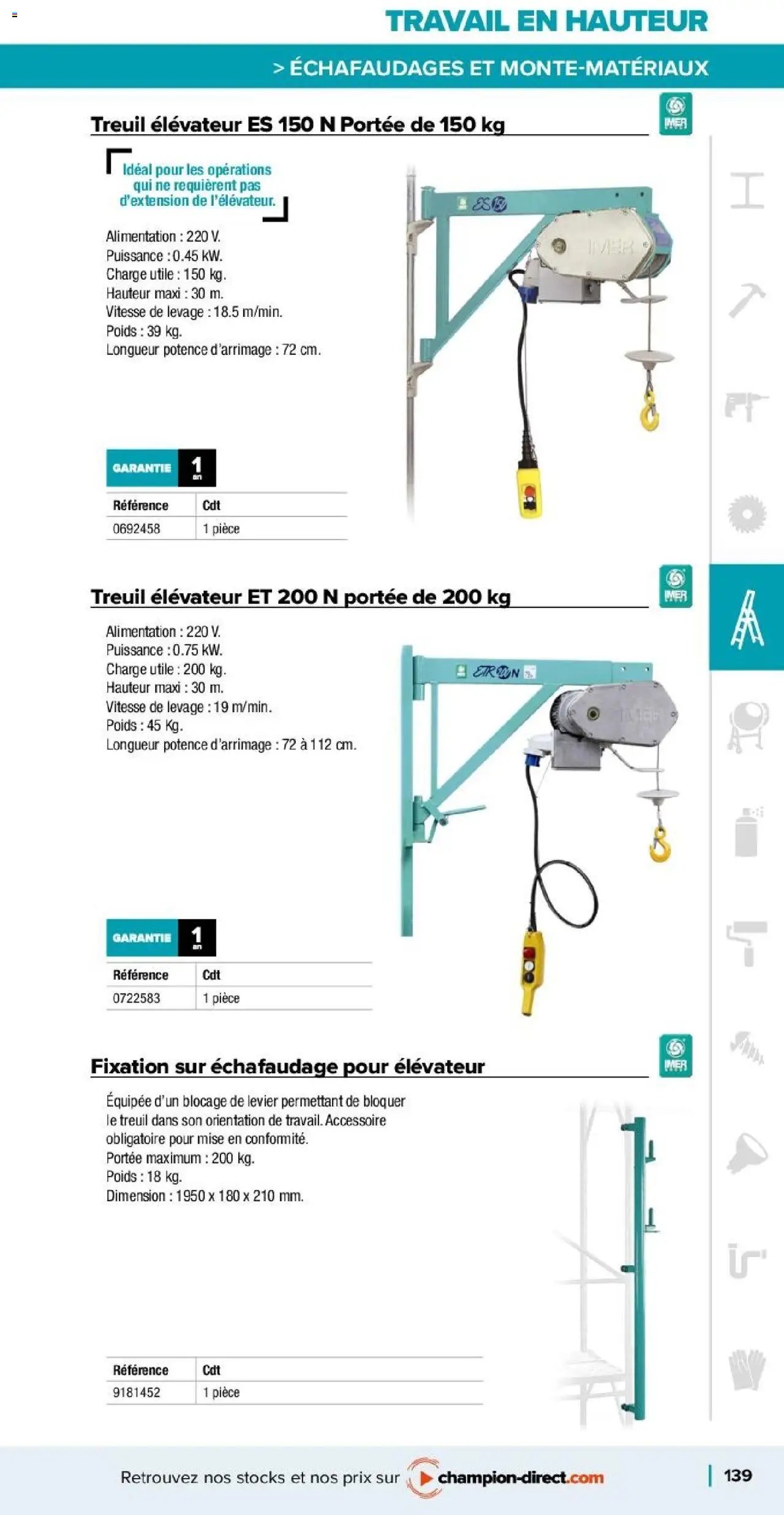 Champion Direct Catalogue Selection Batiment (2025-01-10 - 2025-12-31)