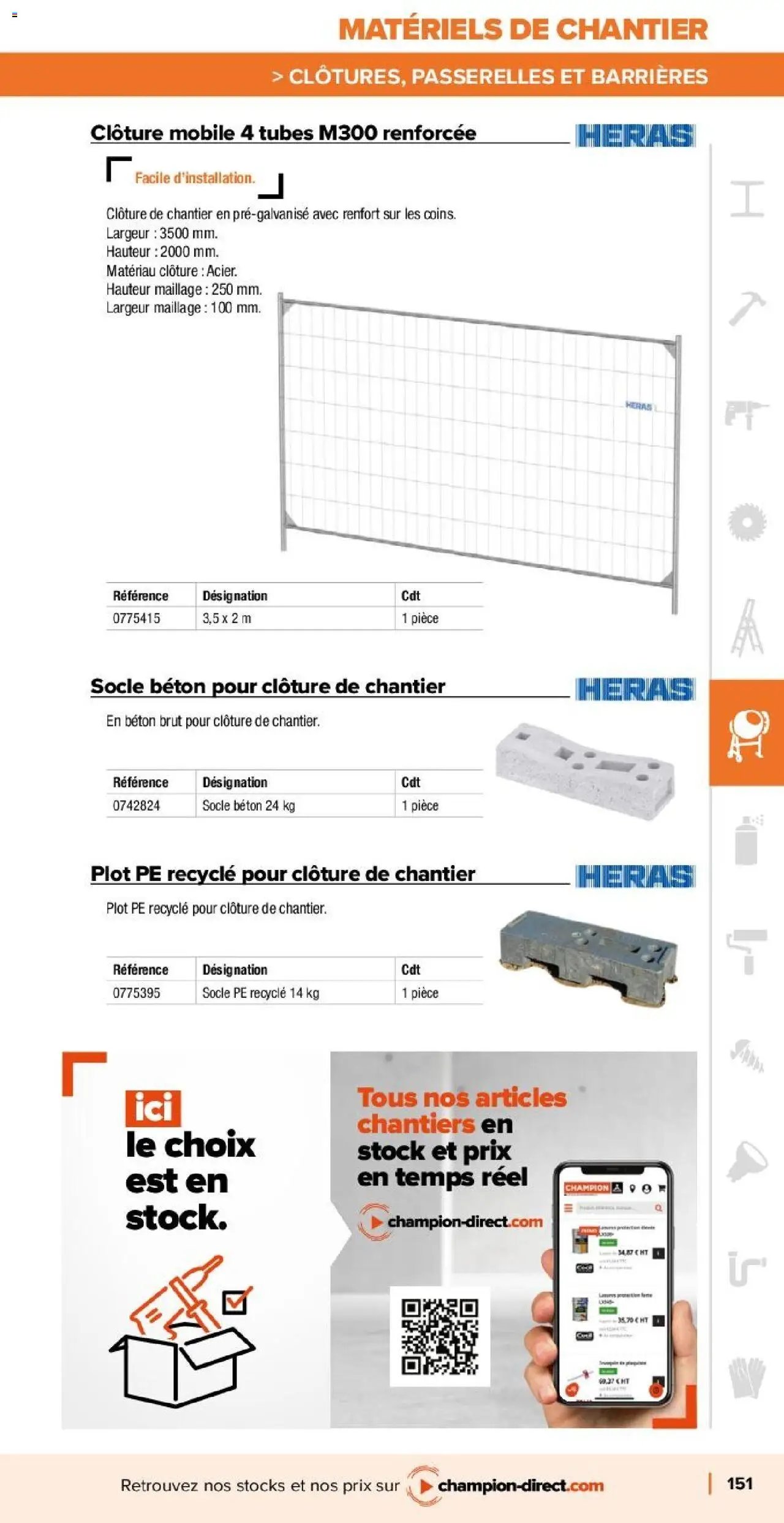 Champion Direct Catalogue Selection Batiment (2025-01-10 - 2025-12-31)