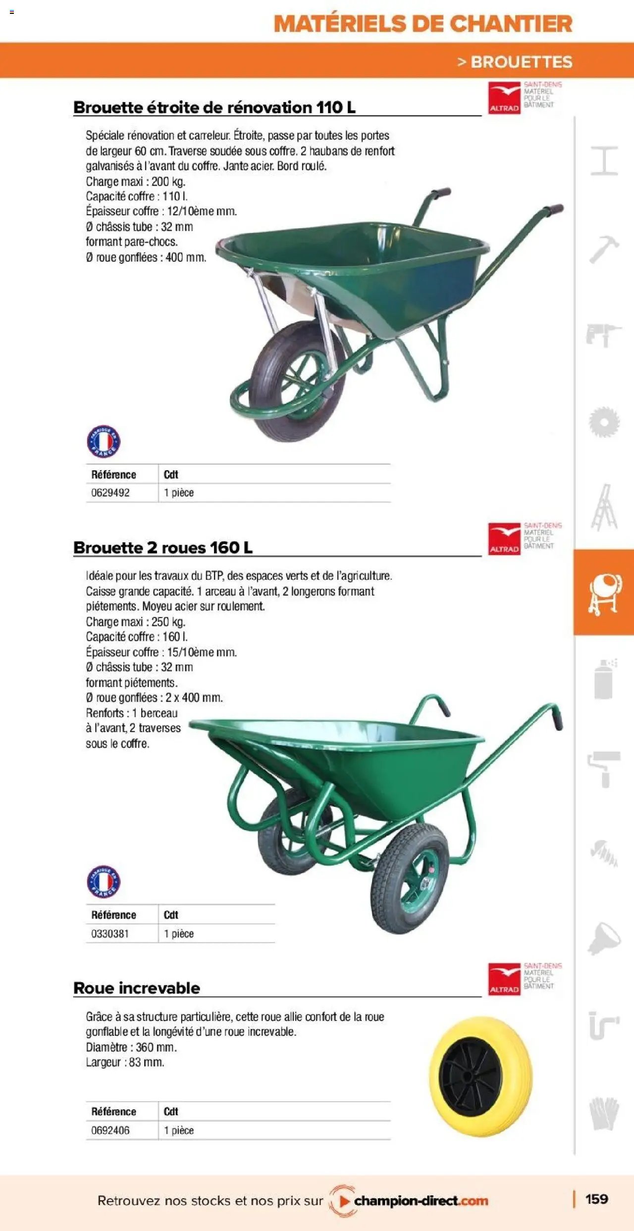 Champion Direct Catalogue Selection Batiment (2025-01-10 - 2025-12-31)