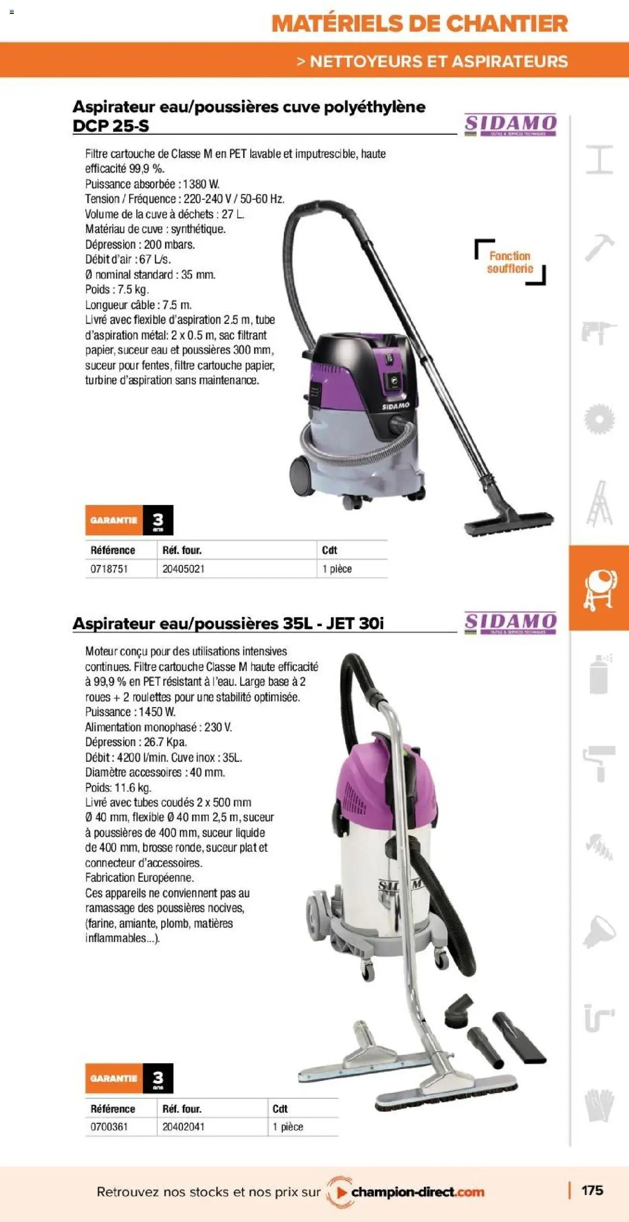 Champion Direct Catalogue Selection Batiment (2025-01-10 - 2025-12-31)
