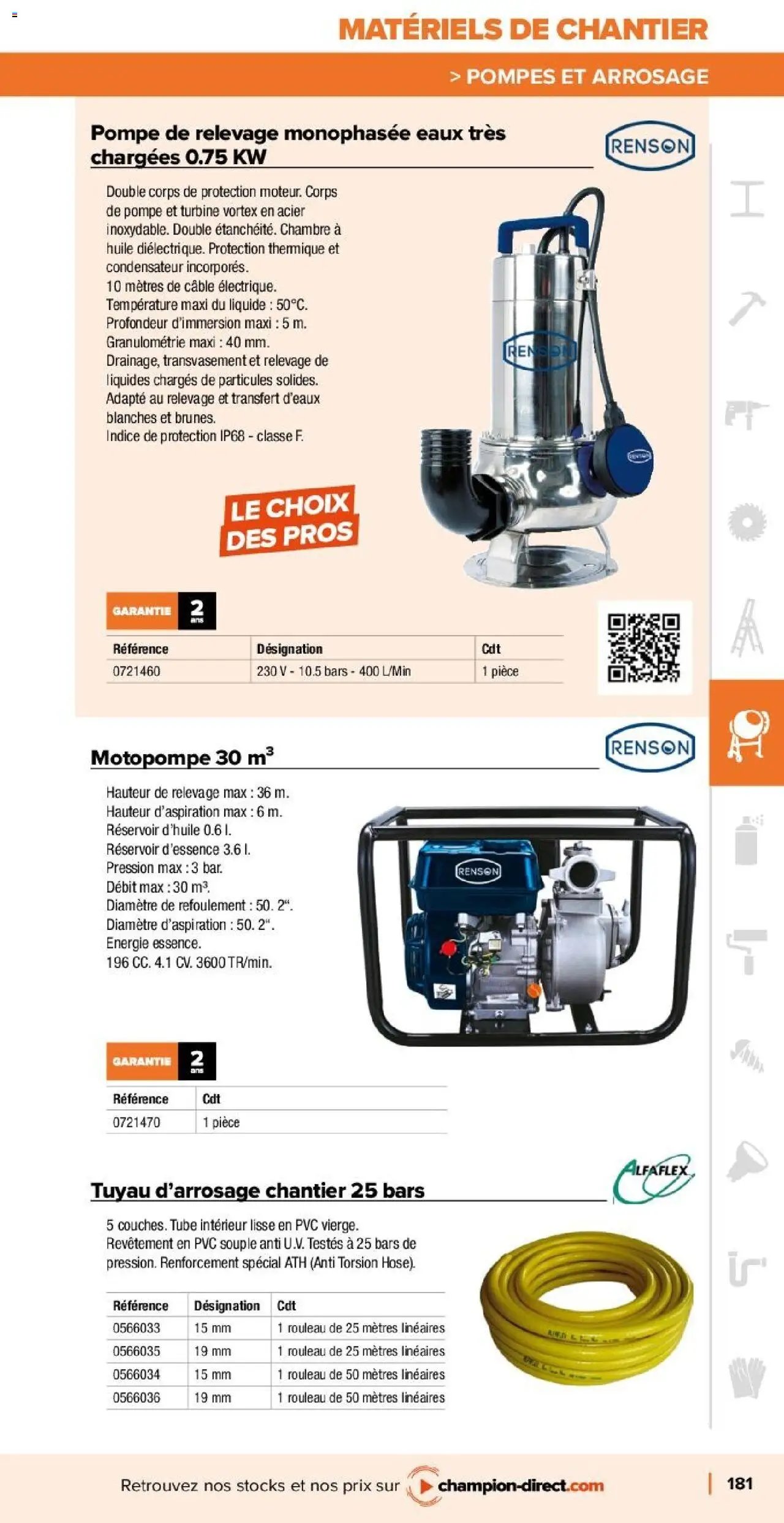 Champion Direct Catalogue Selection Batiment (2025-01-10 - 2025-12-31)