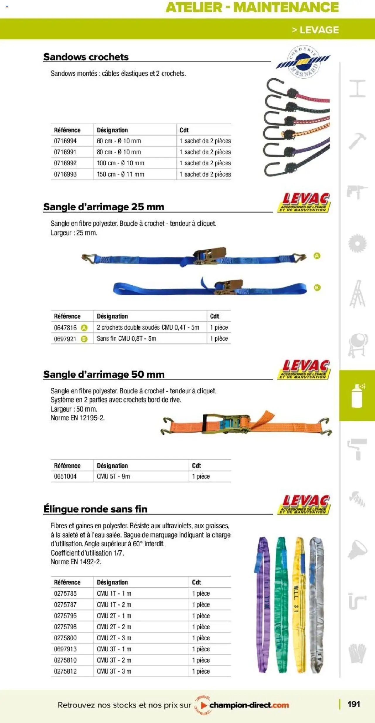 Champion Direct Catalogue Selection Batiment (2025-01-10 - 2025-12-31)