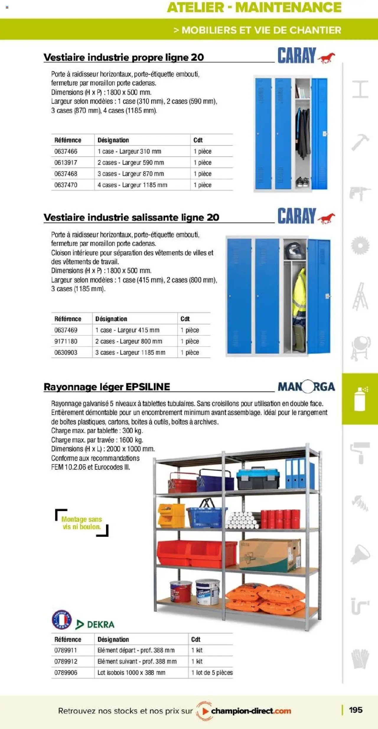 Champion Direct Catalogue Selection Batiment (2025-01-10 - 2025-12-31)