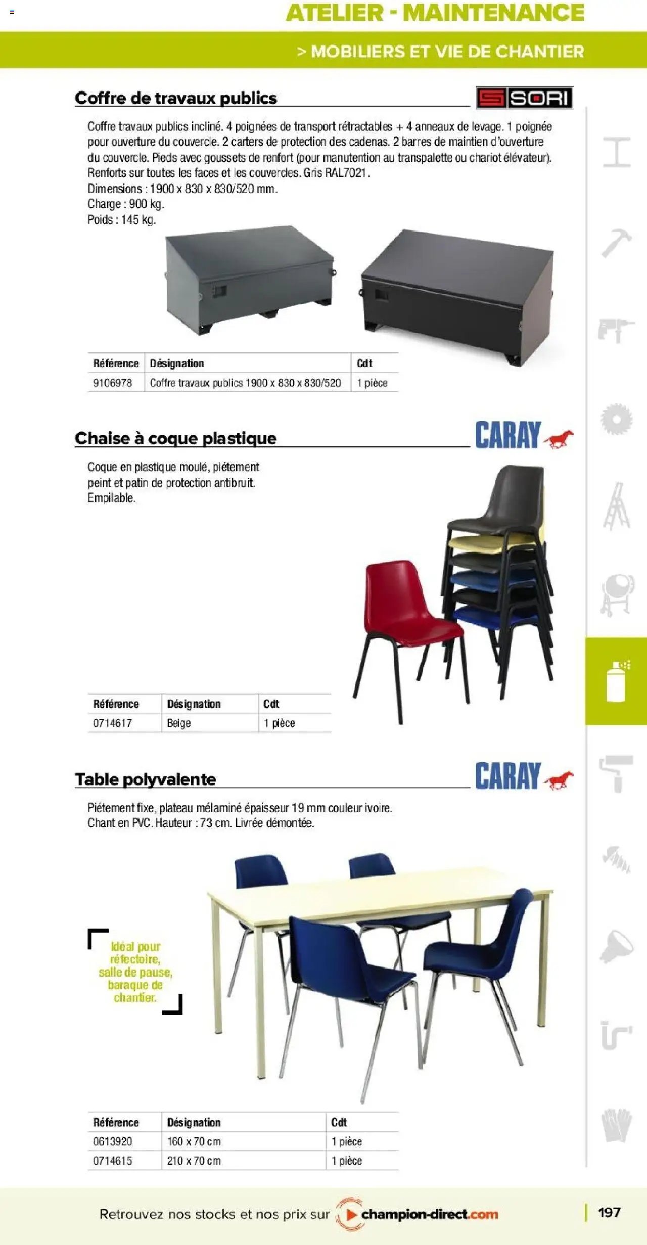 Champion Direct Catalogue Selection Batiment (2025-01-10 - 2025-12-31)