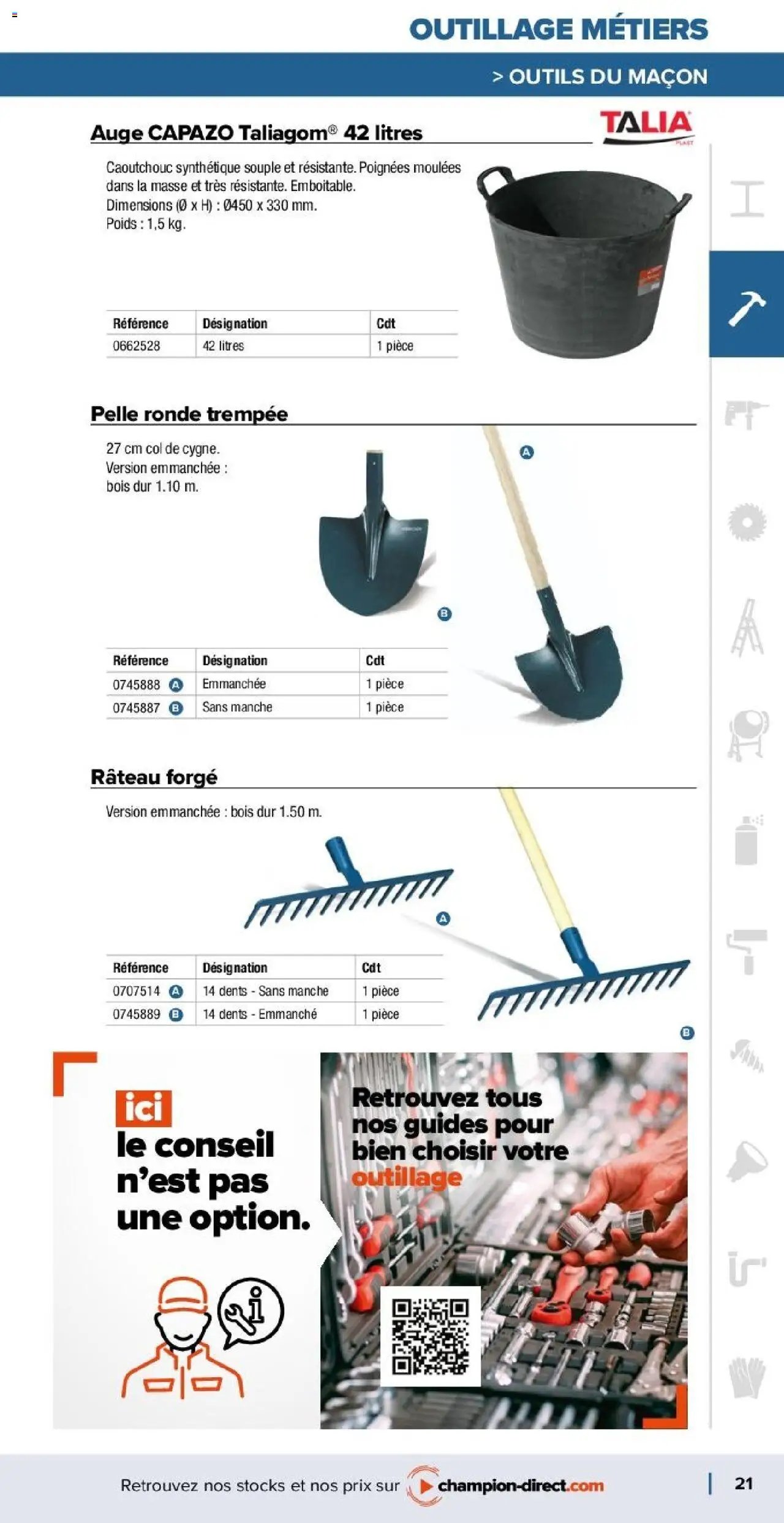 Champion Direct Catalogue Selection Batiment (2025-01-10 - 2025-12-31)