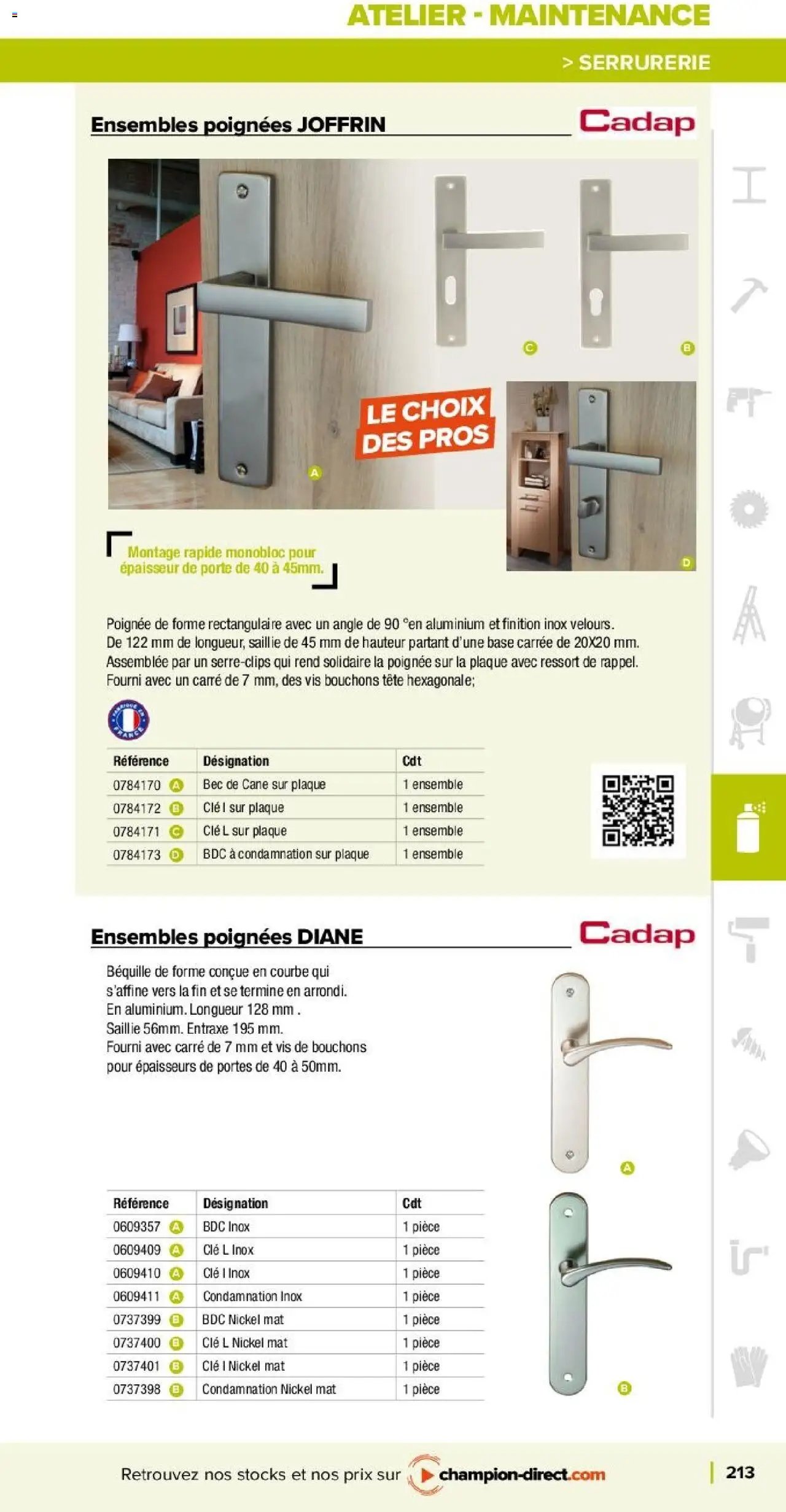 Champion Direct Catalogue Selection Batiment (2025-01-10 - 2025-12-31)