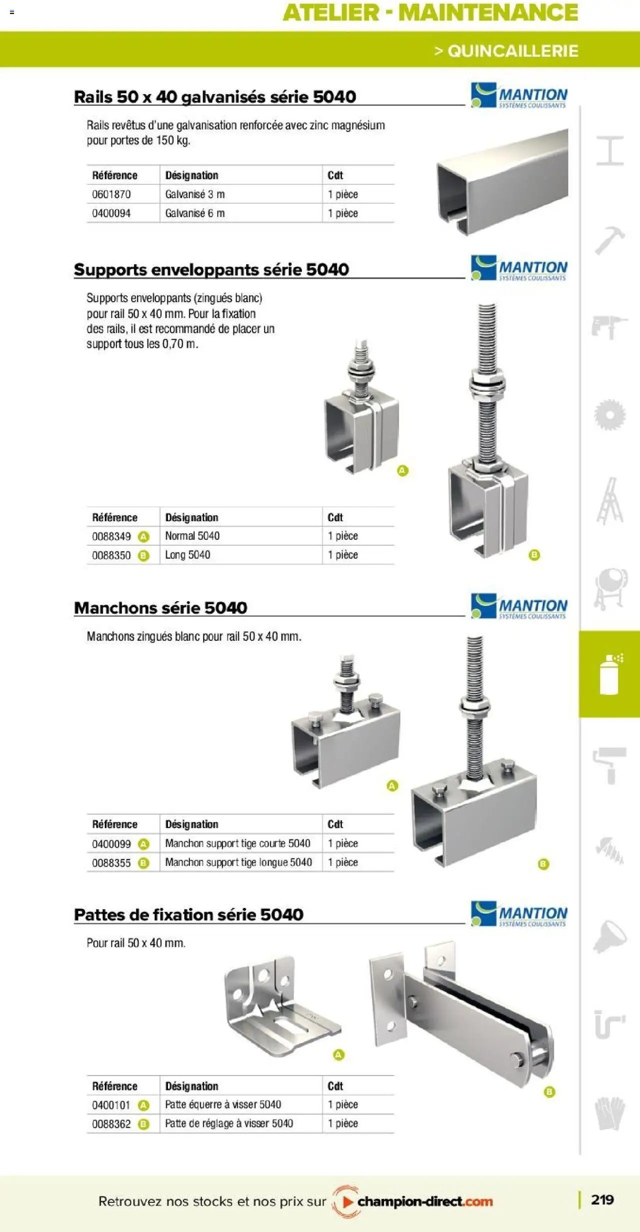 Champion Direct Catalogue Selection Batiment (2025-01-10 - 2025-12-31)