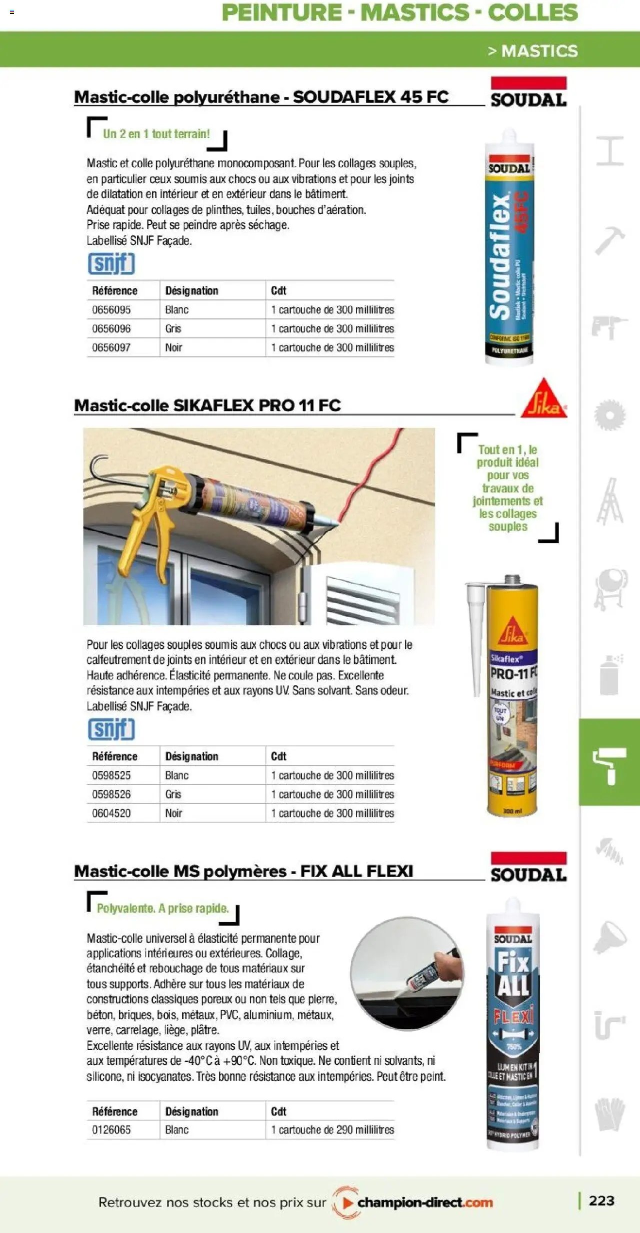 Champion Direct Catalogue Selection Batiment (2025-01-10 - 2025-12-31)