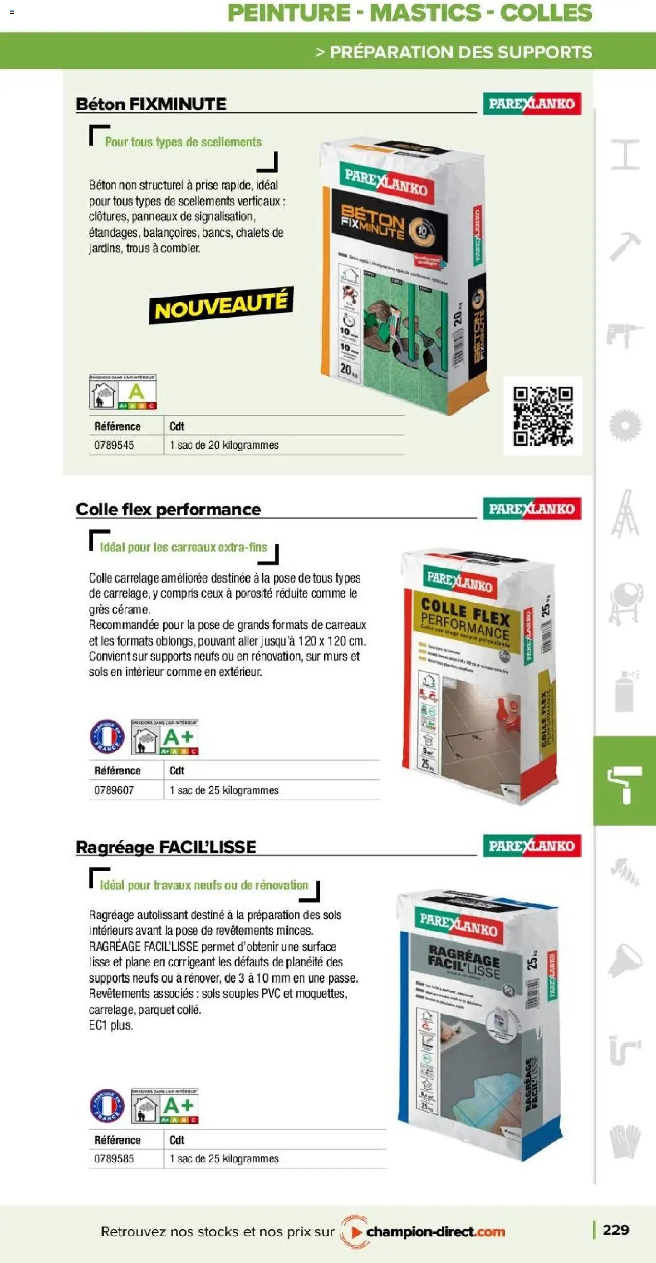 Champion Direct Catalogue Selection Batiment (2025-01-10 - 2025-12-31)