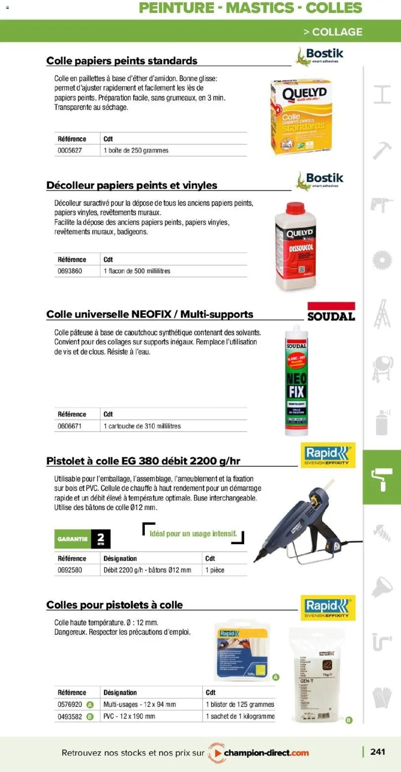 Champion Direct Catalogue Selection Batiment (2025-01-10 - 2025-12-31)