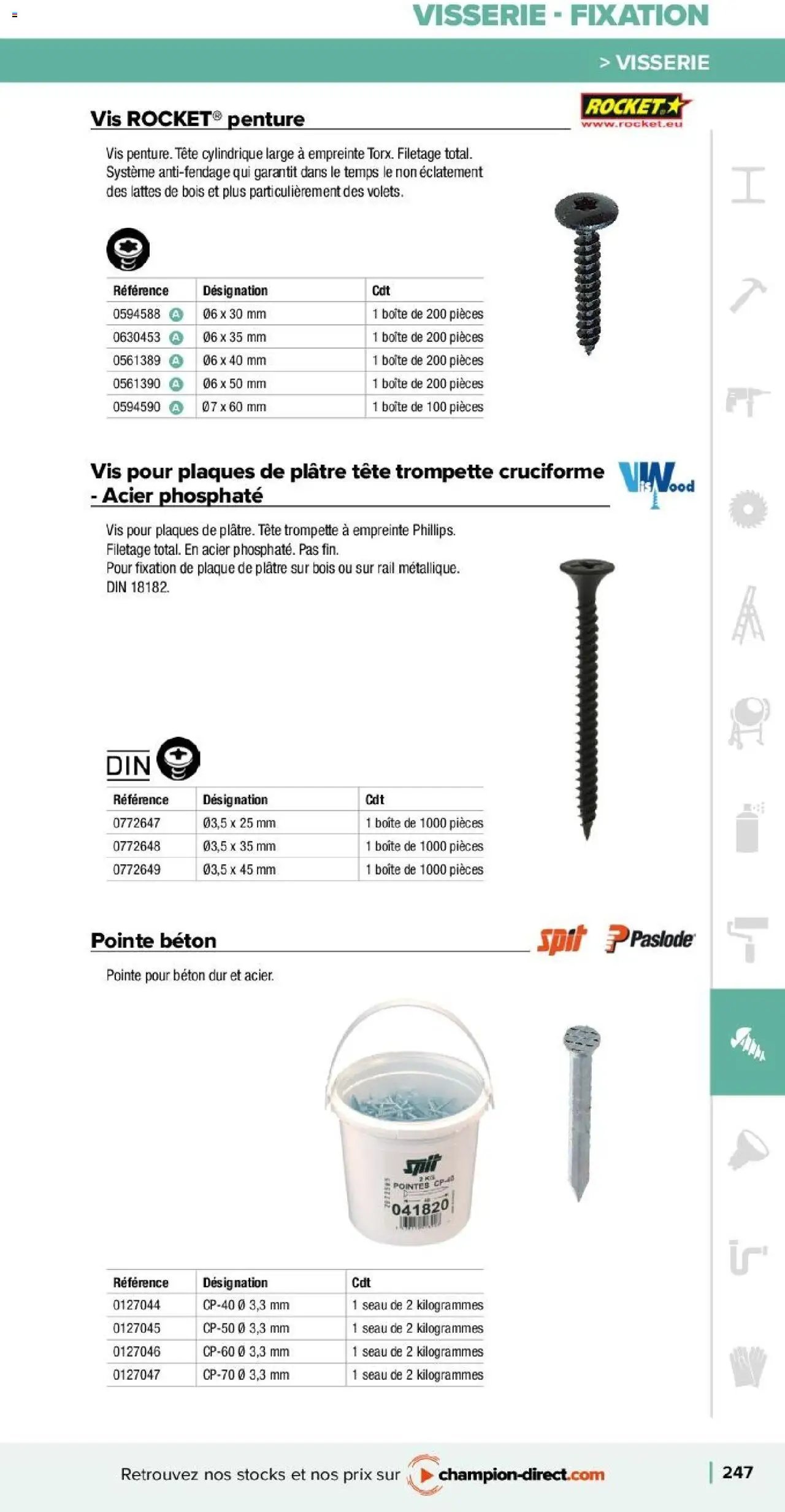 Champion Direct Catalogue Selection Batiment (2025-01-10 - 2025-12-31)